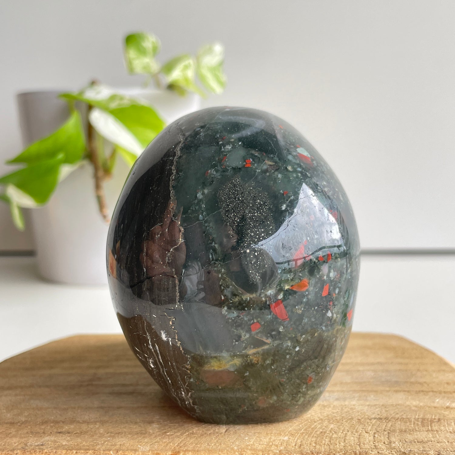 Bloodstone Skull 11.5cm