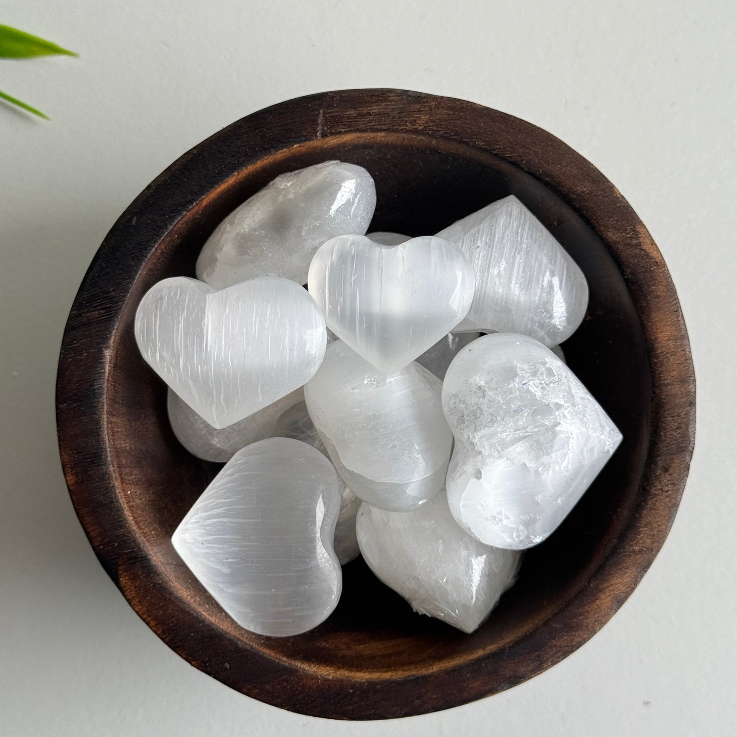 Selenite Heart 2cm