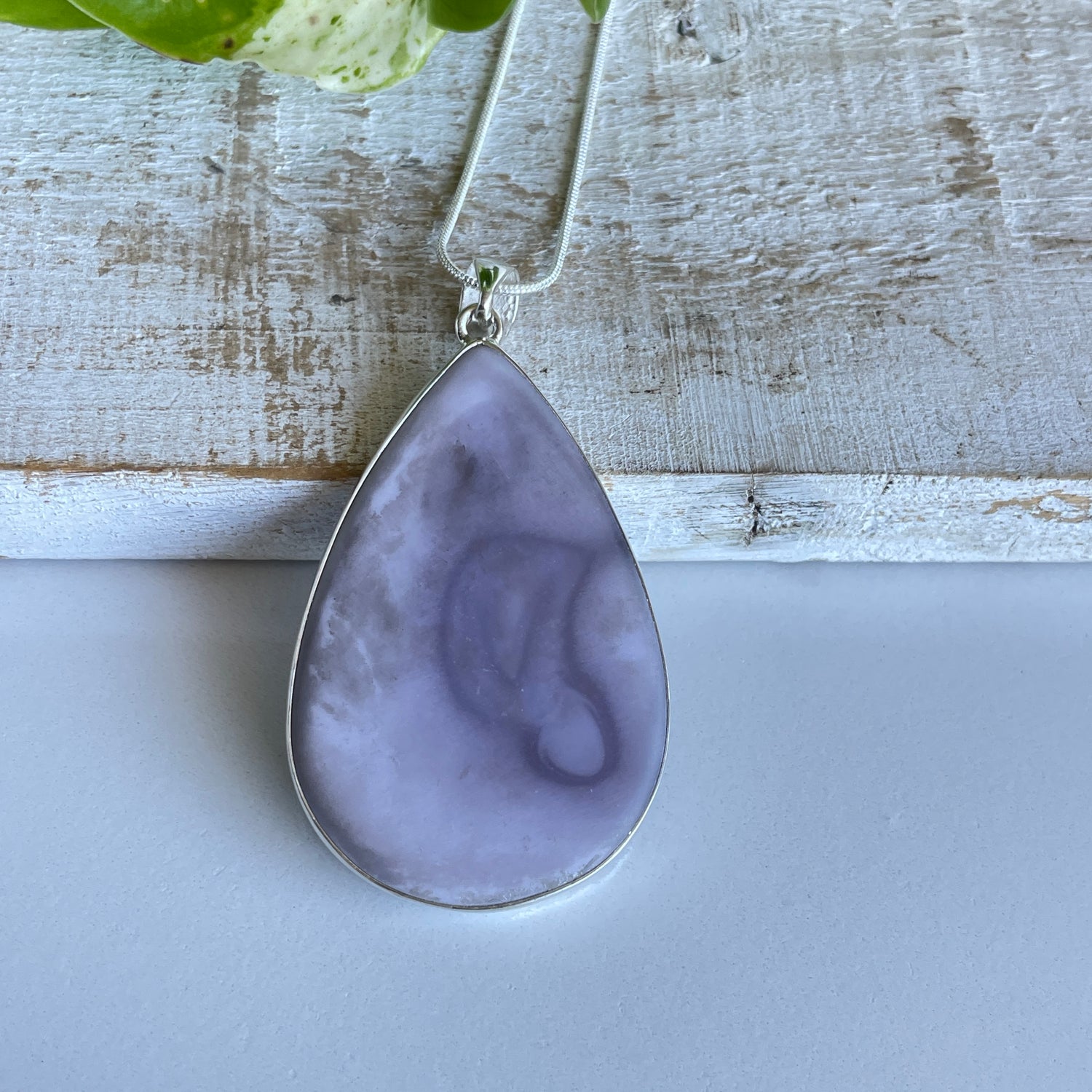 Agate Teardrop Pendant