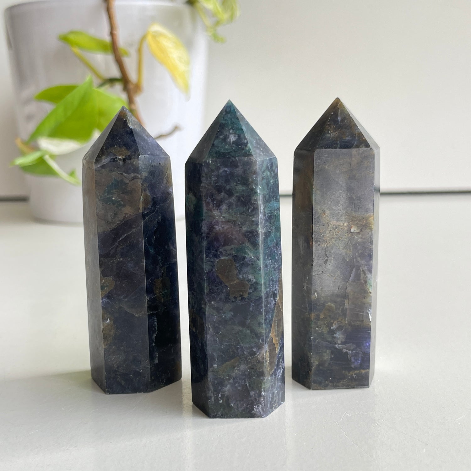 Iolite With Blue Apatite Generator Small