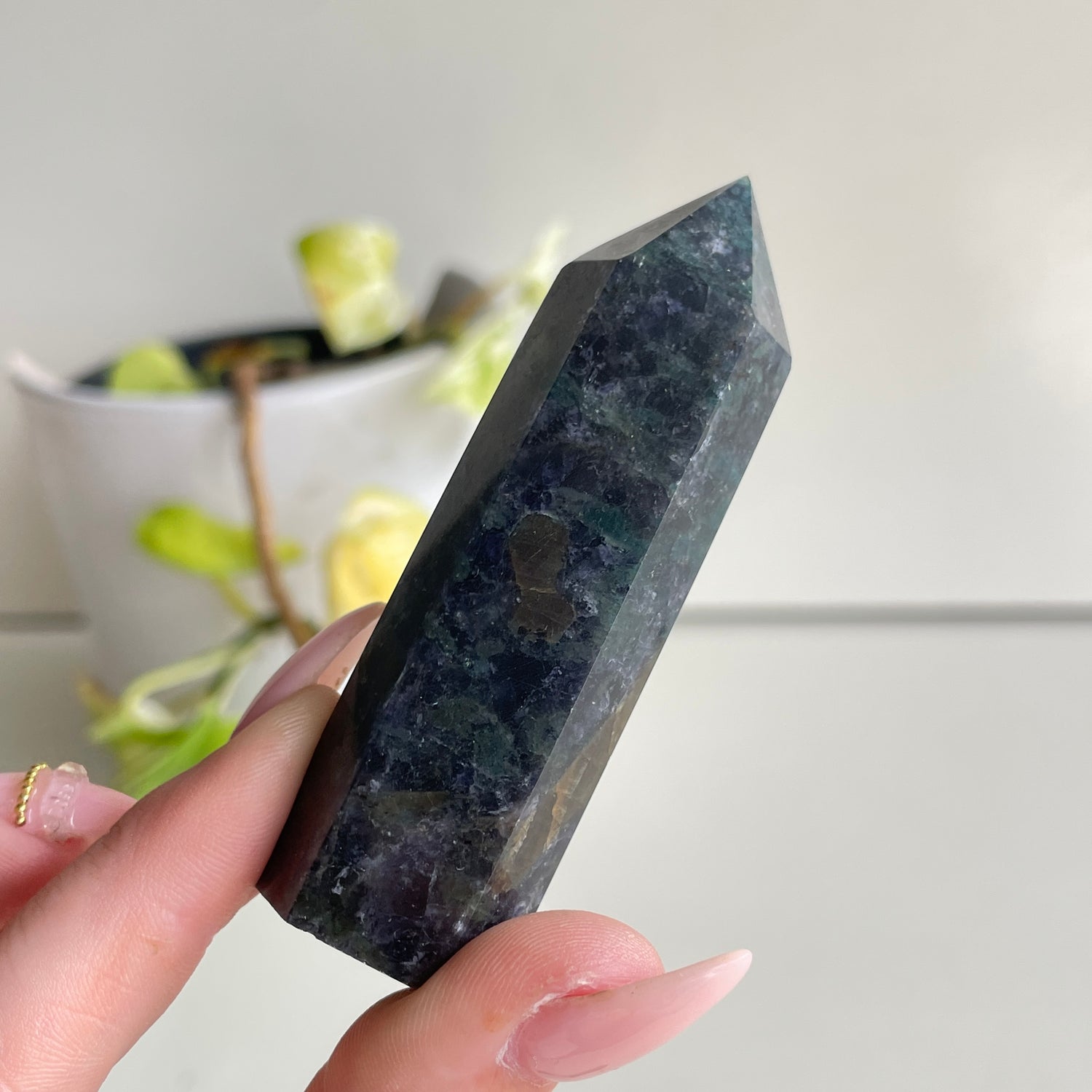 Iolite With Blue Apatite Generator Small