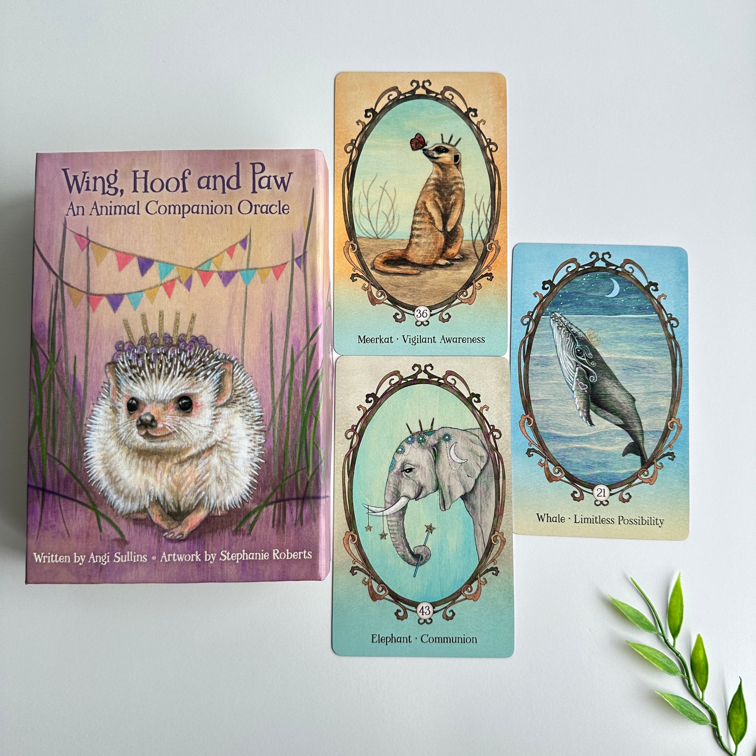 Wing Hoof And Paw Oracle Cards Angi Sullins