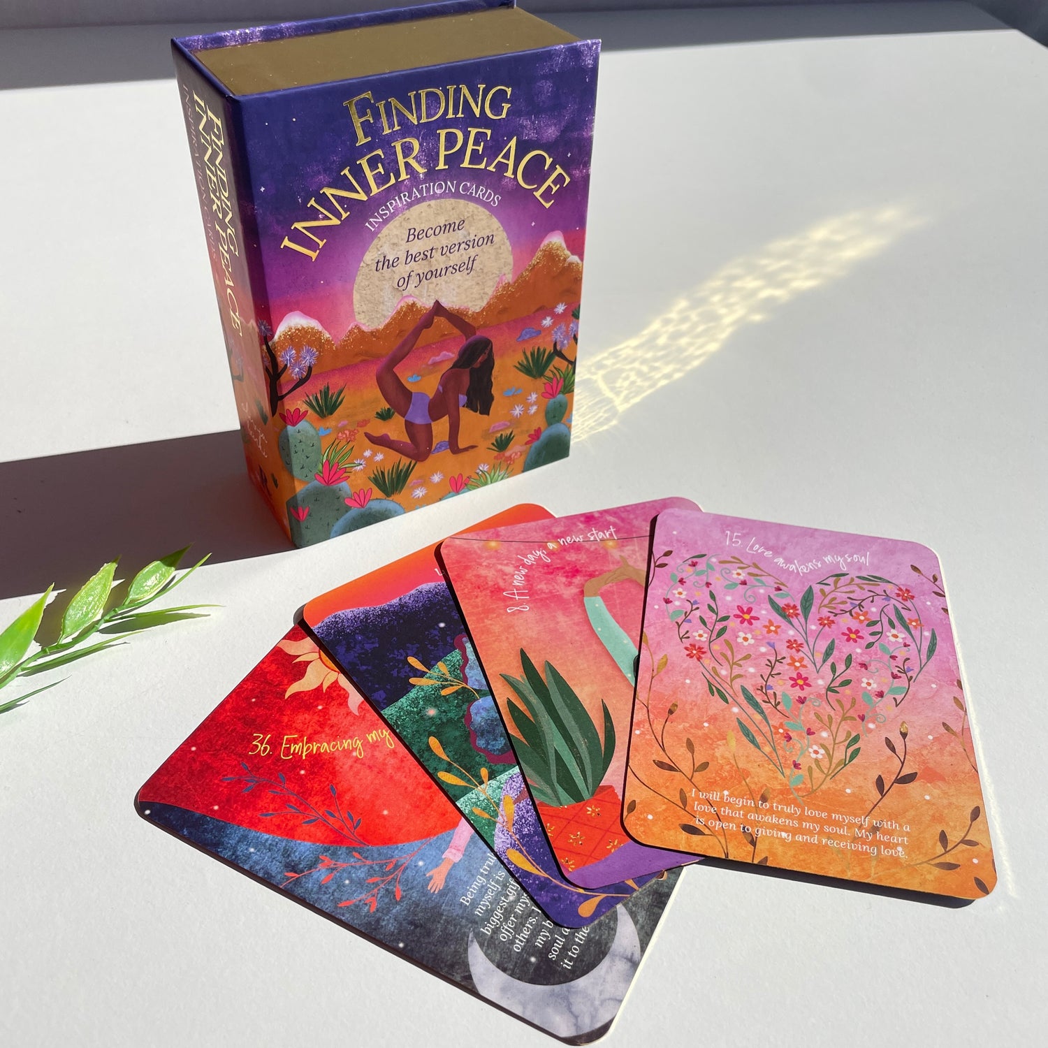 Finding Inner Peace Inspiration Cards Olivia Burki