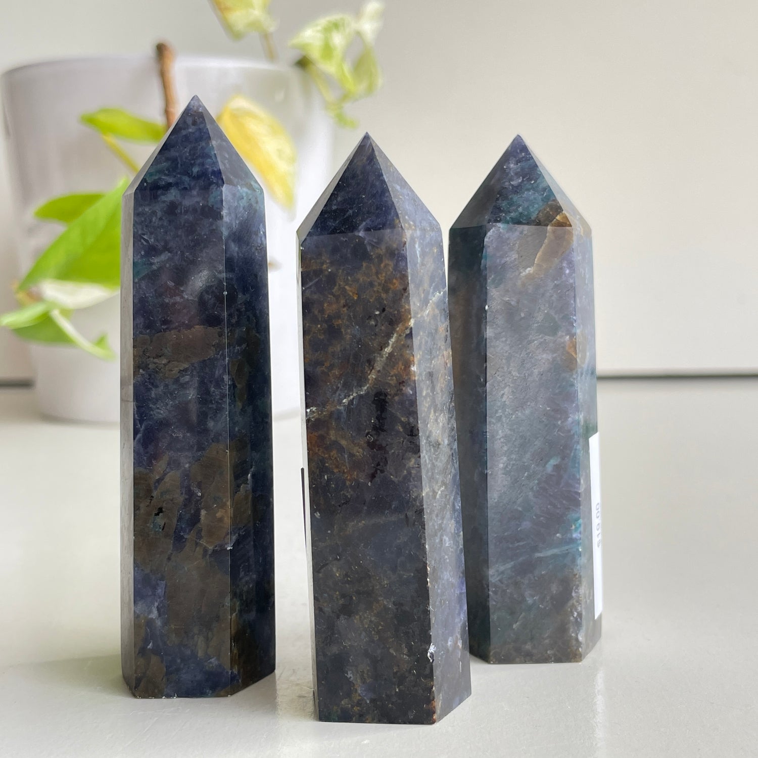 Iolite With Blue Apatite Generator Large