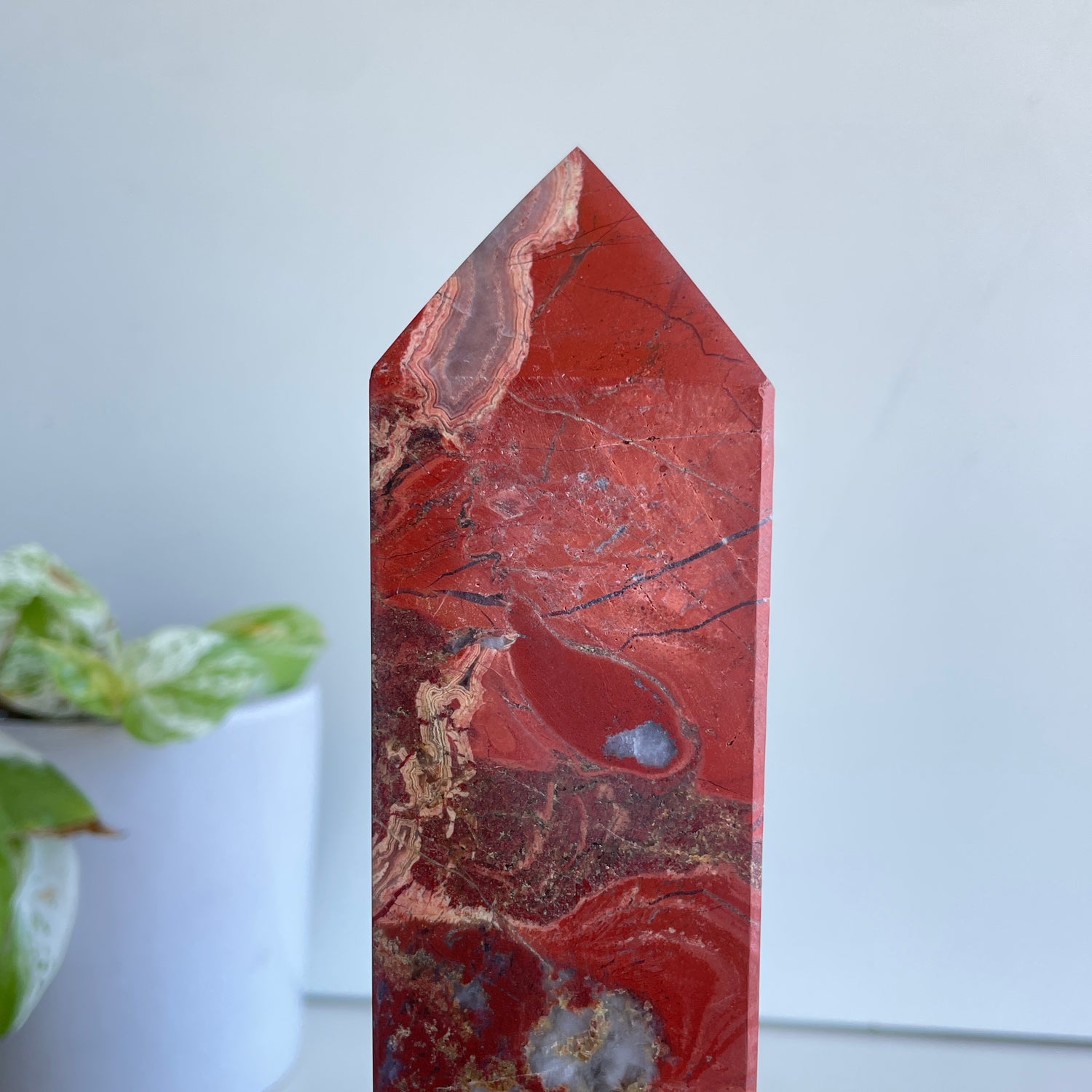 Red Jasper Obelisk 24.2cm