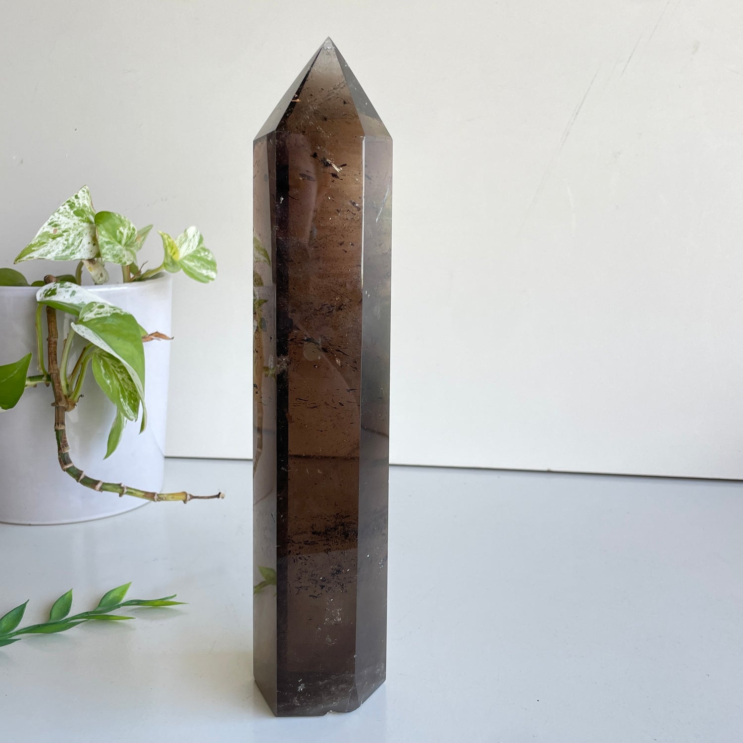 Smoky Quartz Generator 25.5cm