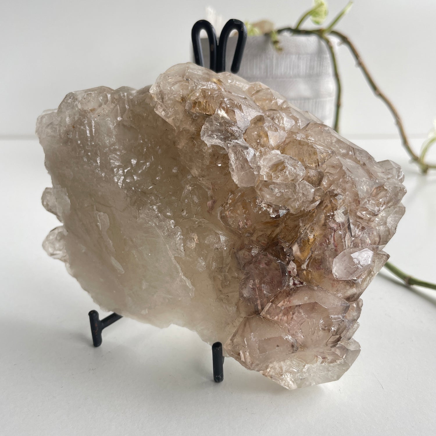 Smoky Elestial Quartz 646g