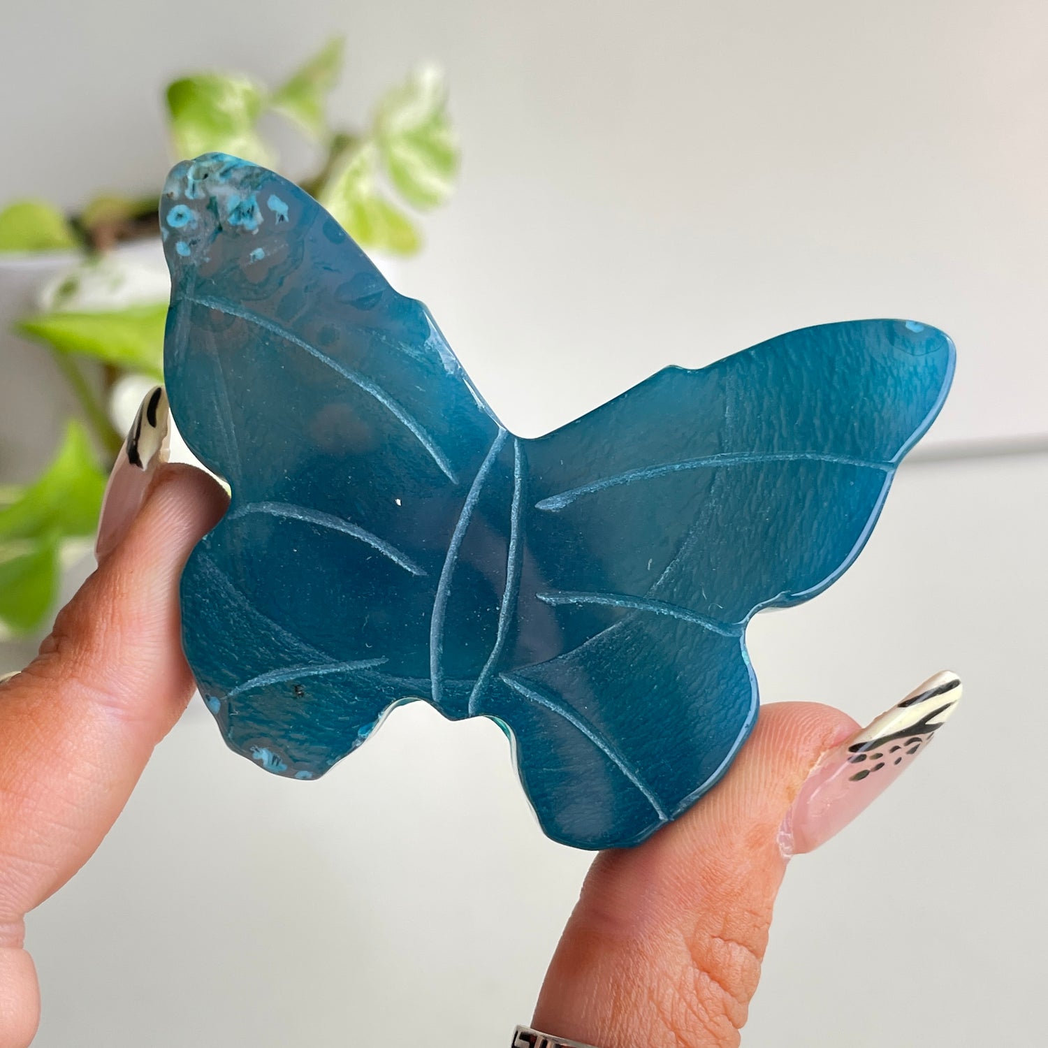Agate Butterfly 6.9cm
