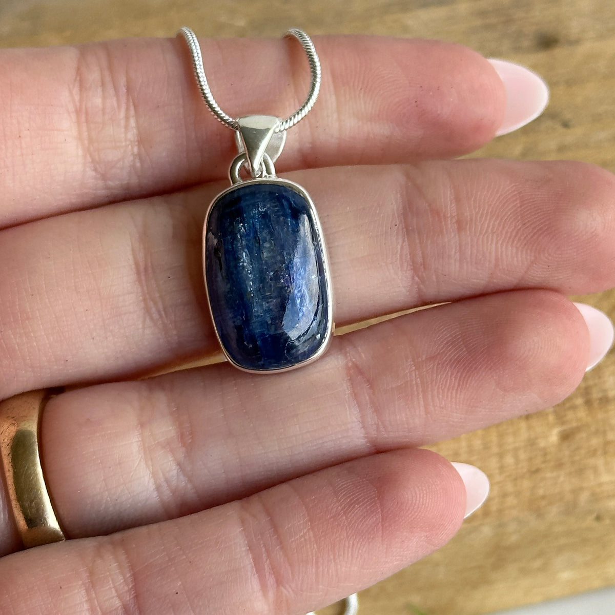 Blue Kyanite Pendant