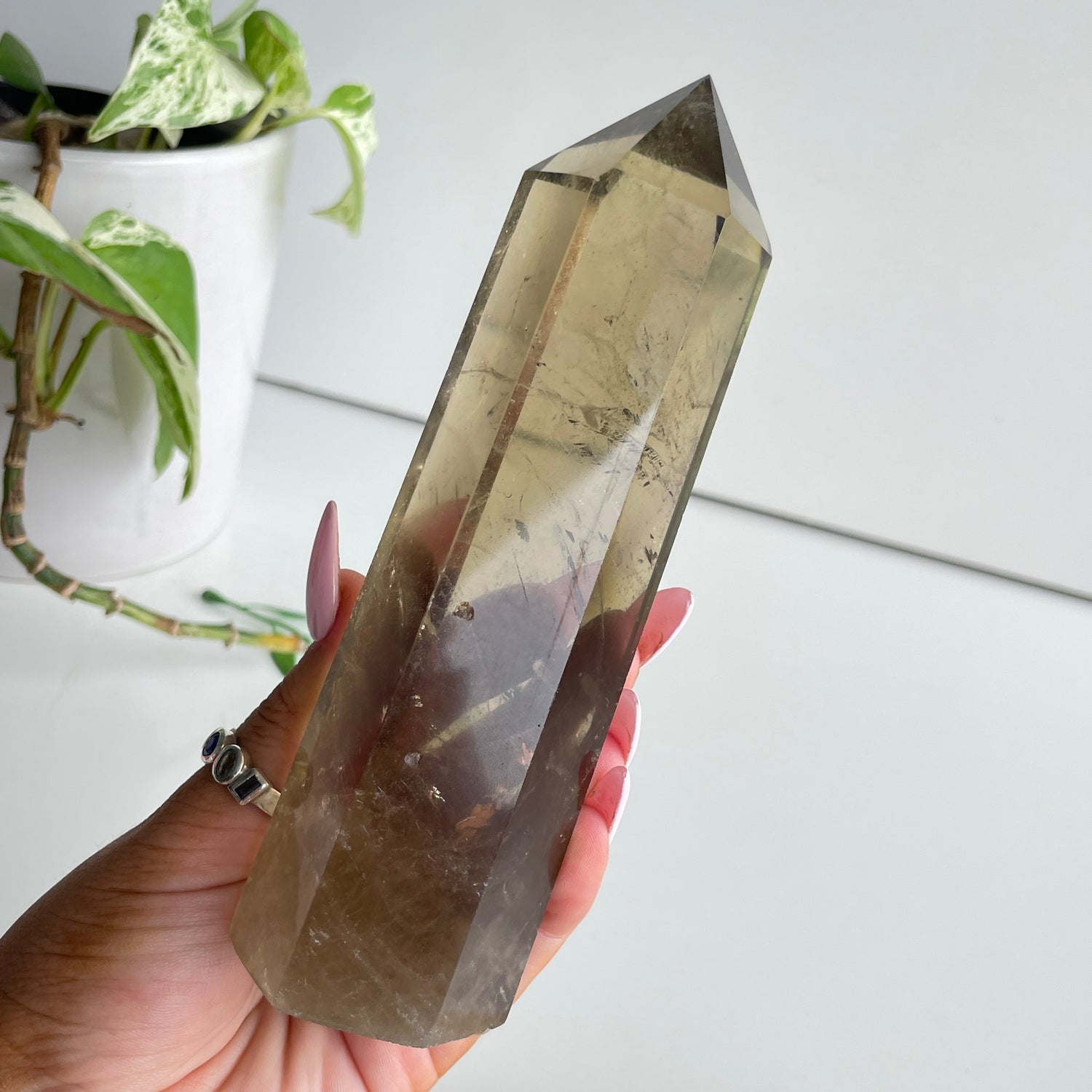 Smoky Quartz Generator 15cm