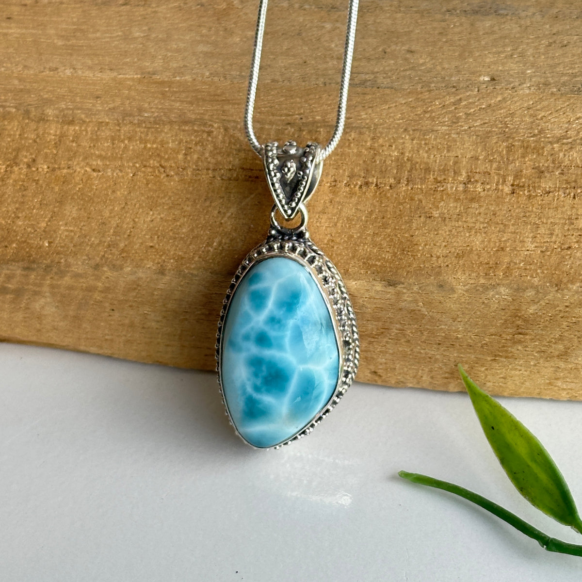 Larimar Pendant