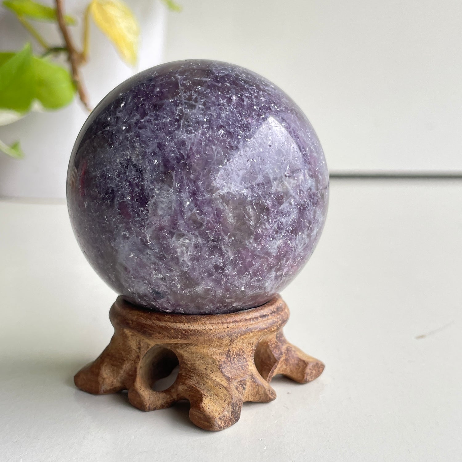 Lepidolite Sphere 6.1cm