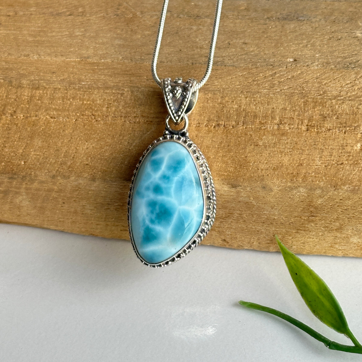 Larimar Pendant