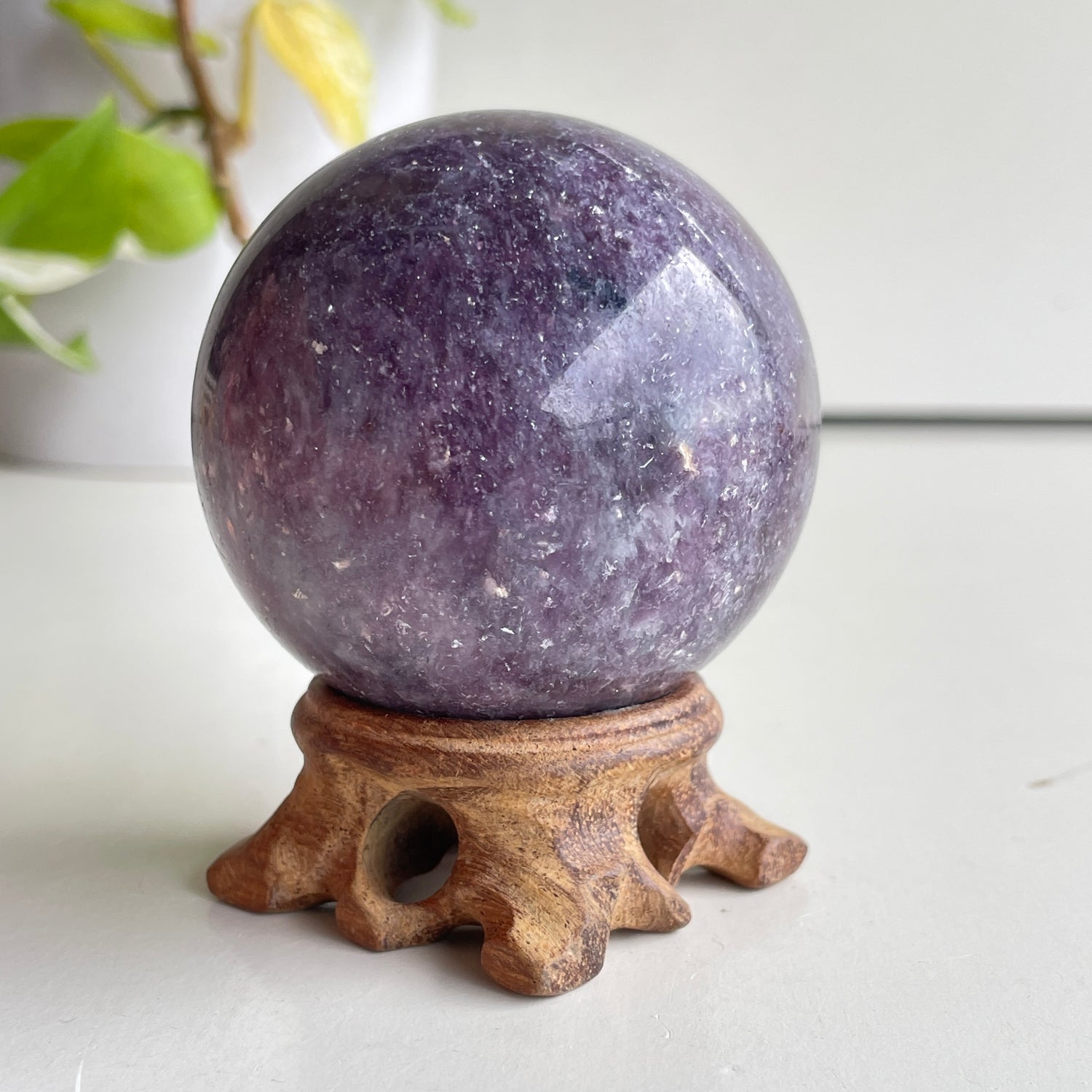 Lepidolite Sphere 6.1cm