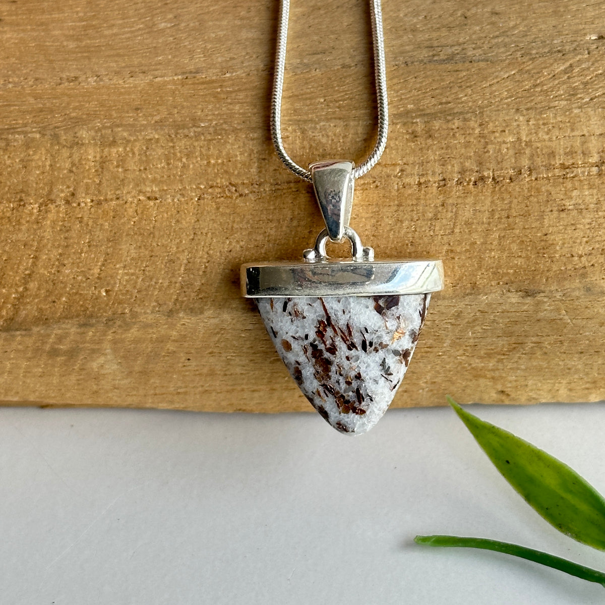 Astrophyllite Pendant