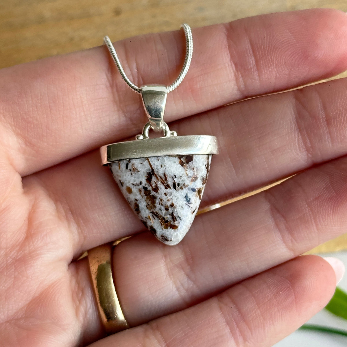 Astrophyllite Pendant