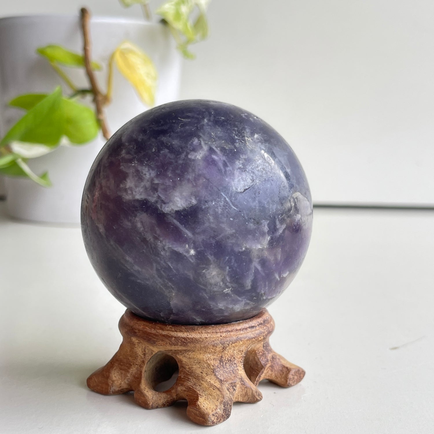 Lepidolite Sphere 6.3cm