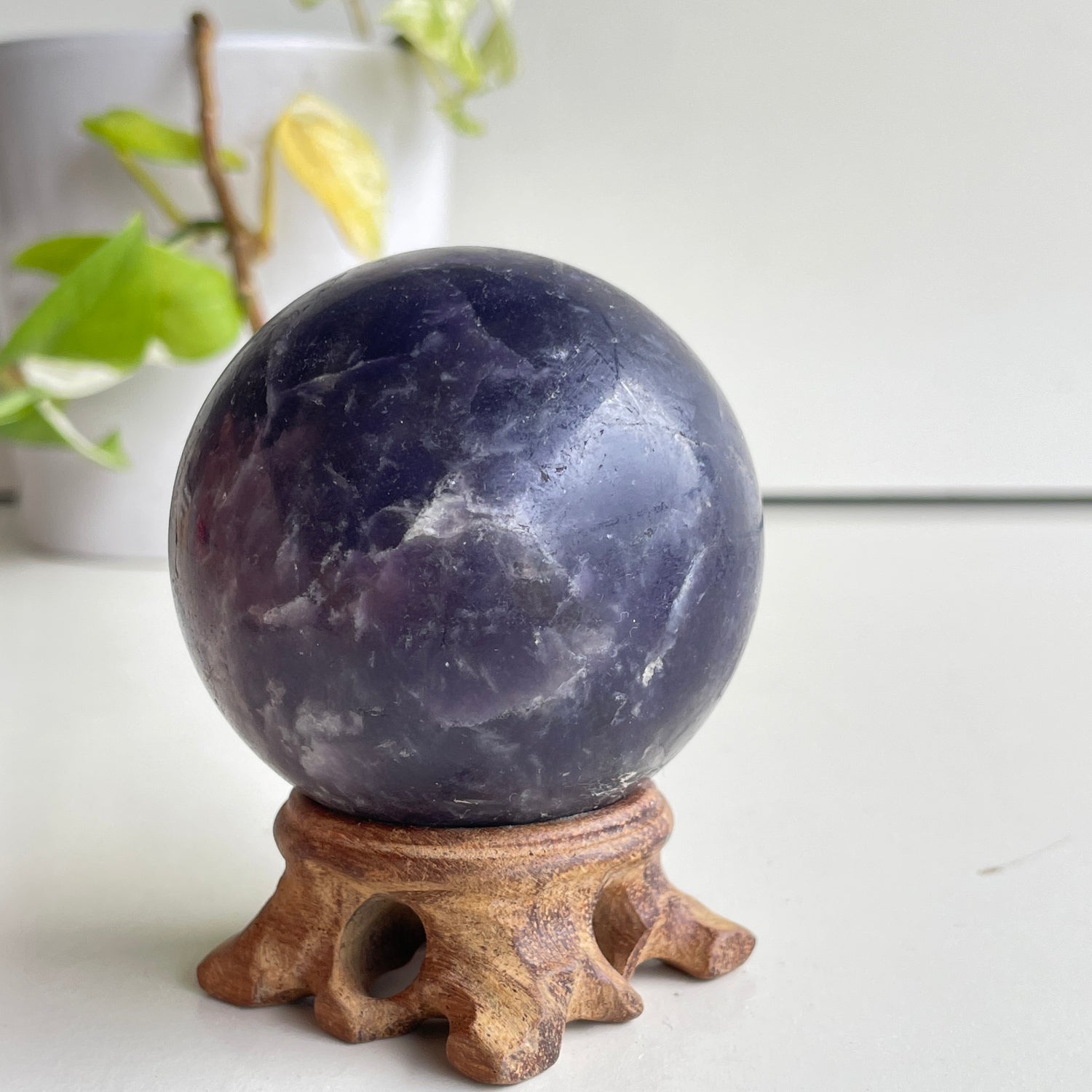 Lepidolite Sphere 6.3cm