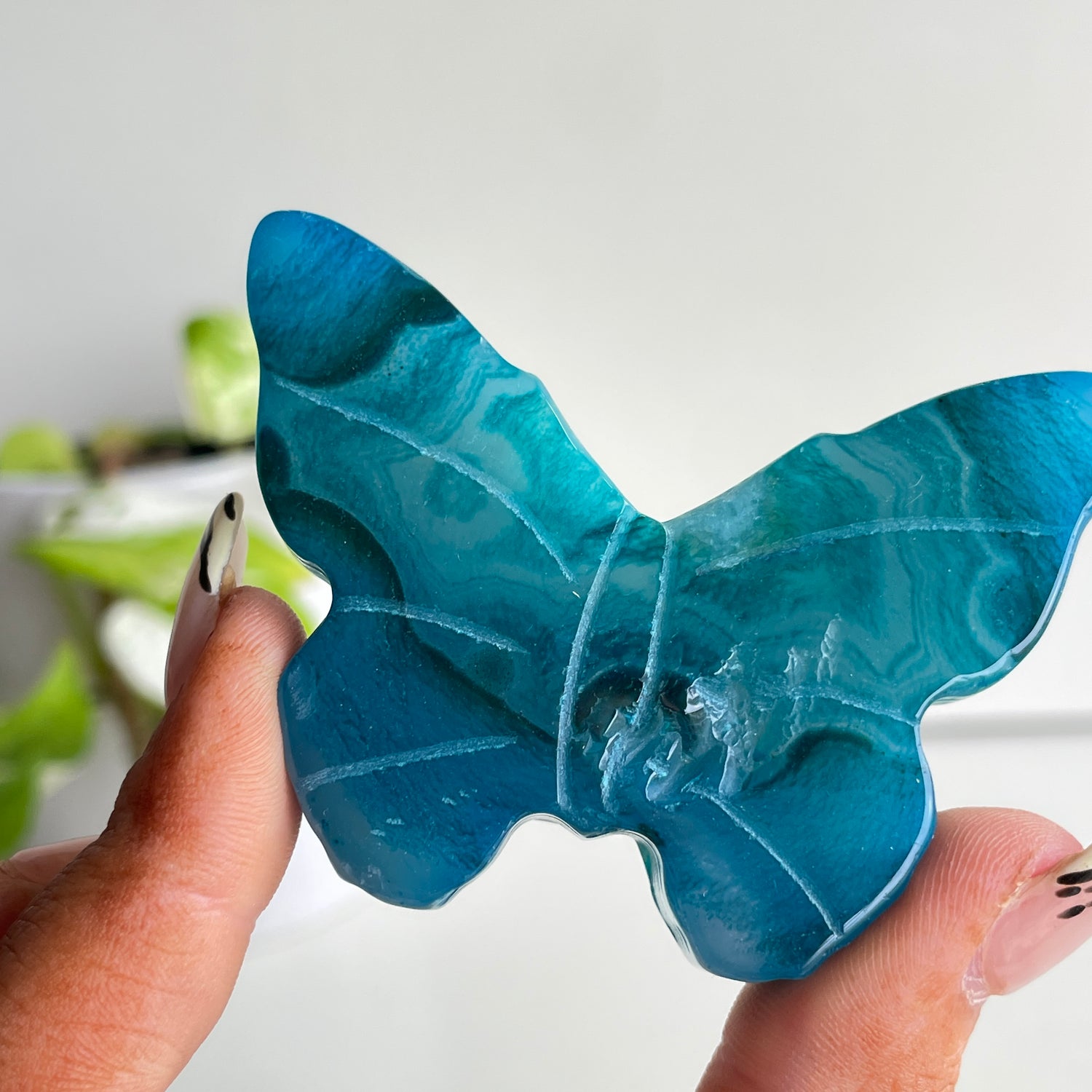 Agate Butterfly 6.5cm