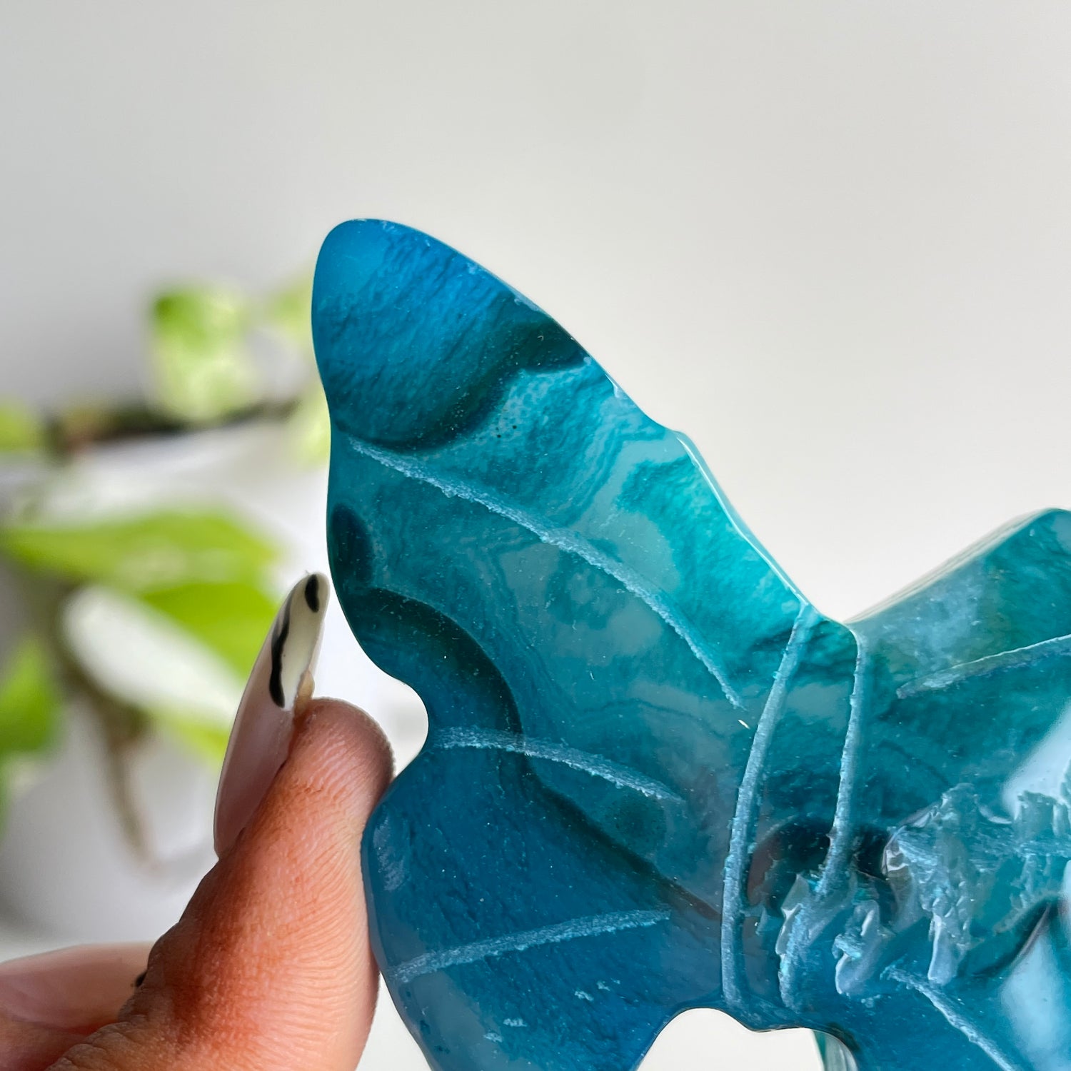 Agate Butterfly 6.5cm