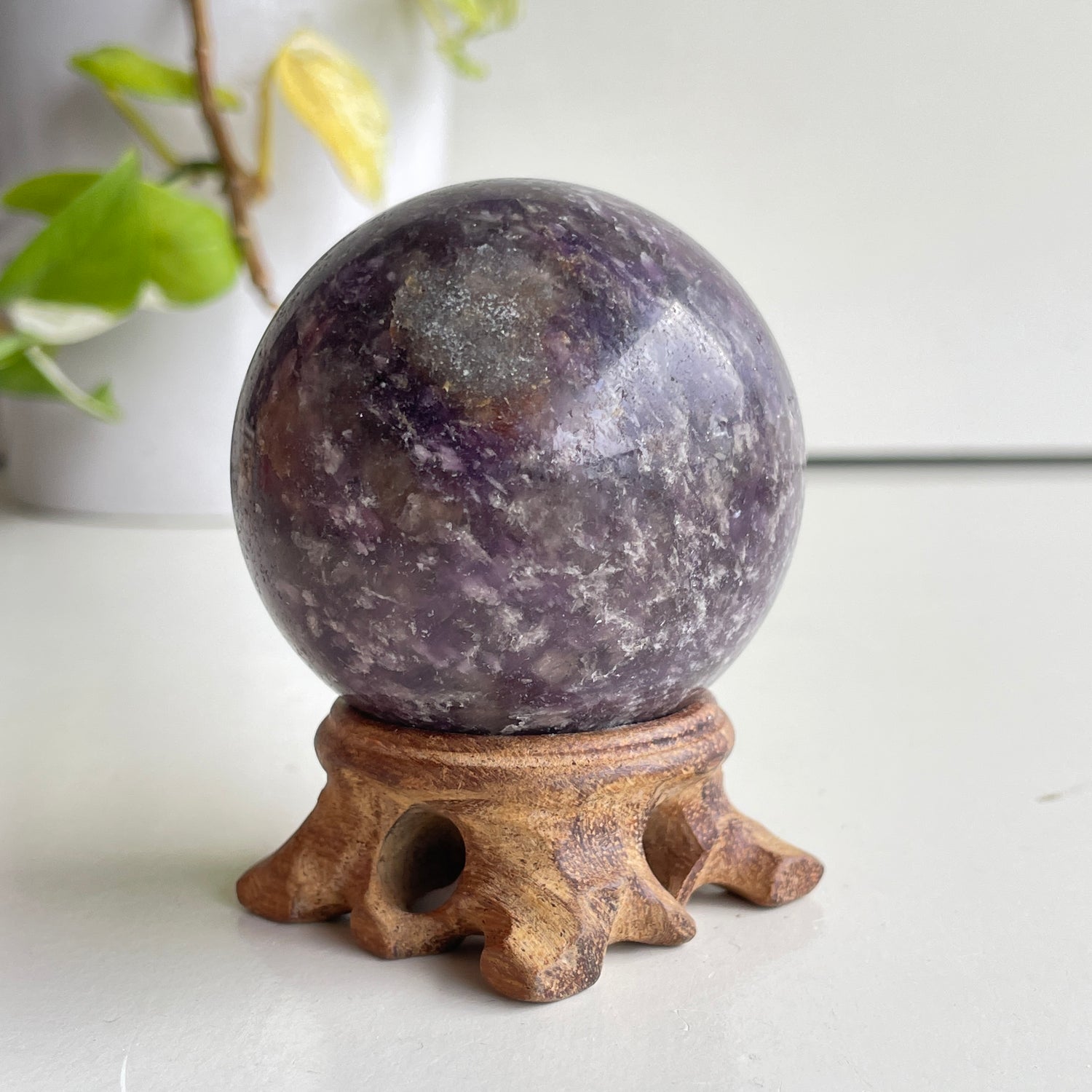 Lepidolite Sphere 5.9cm