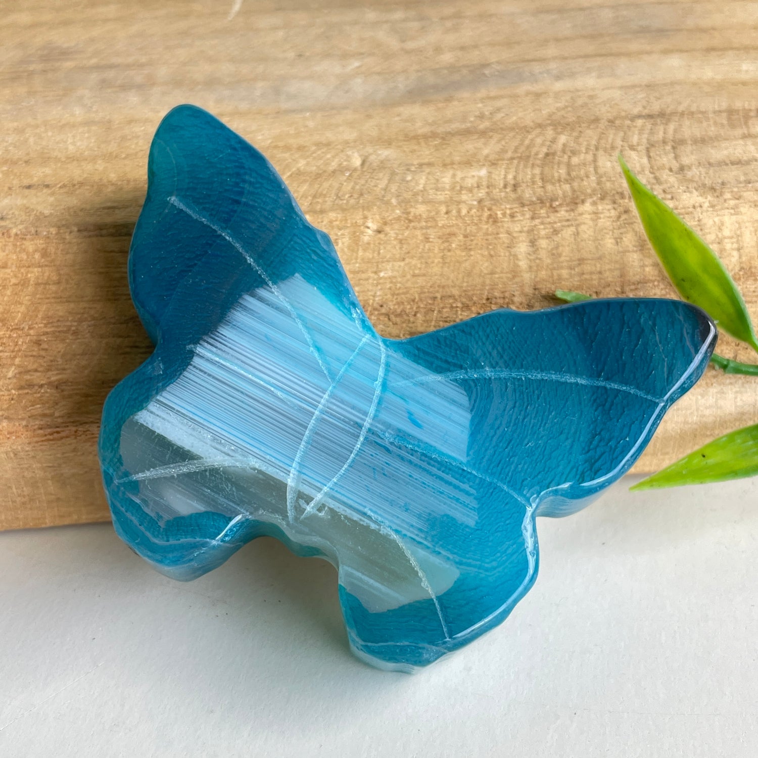 Agate Butterfly 6.9cm