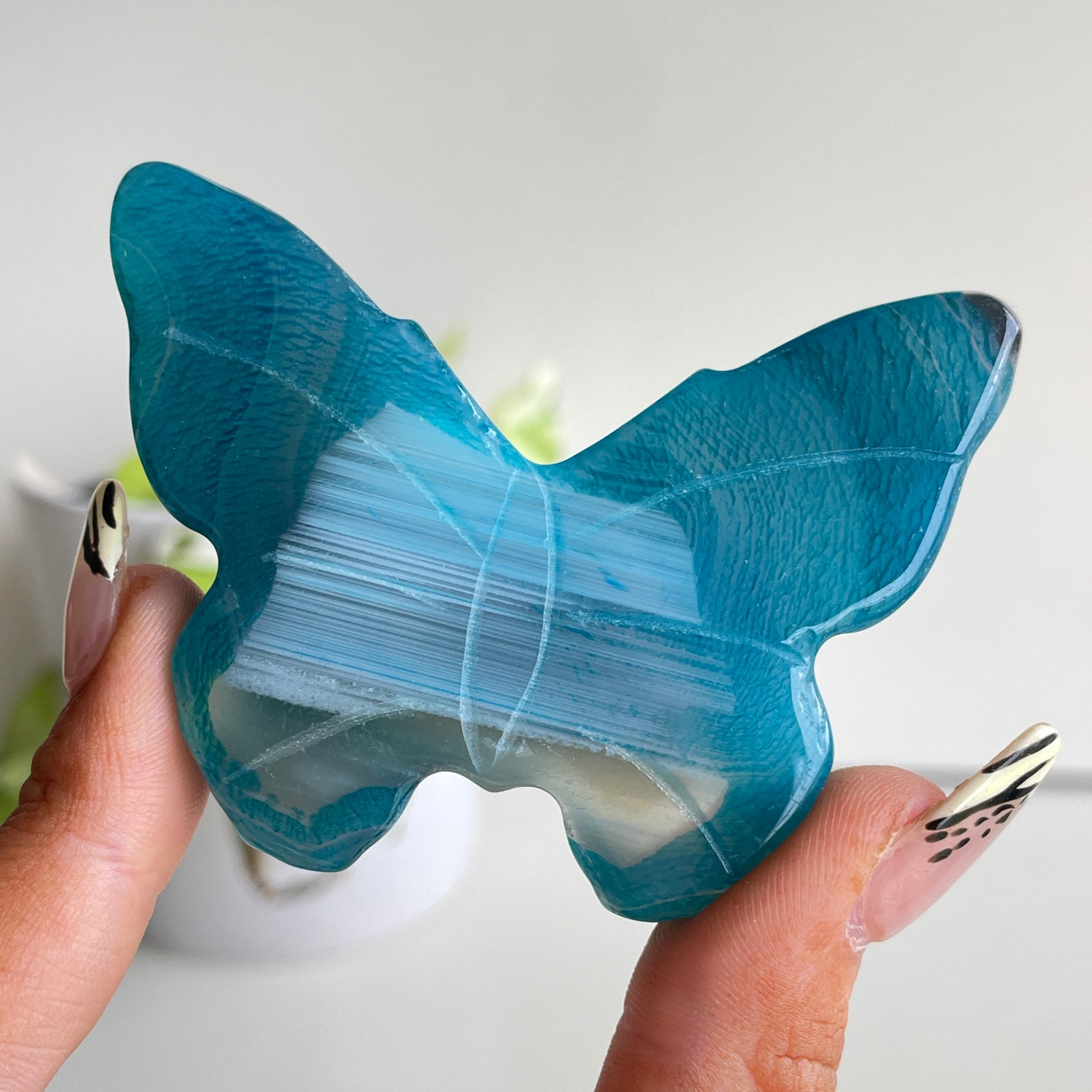 Agate Butterfly 6.9cm
