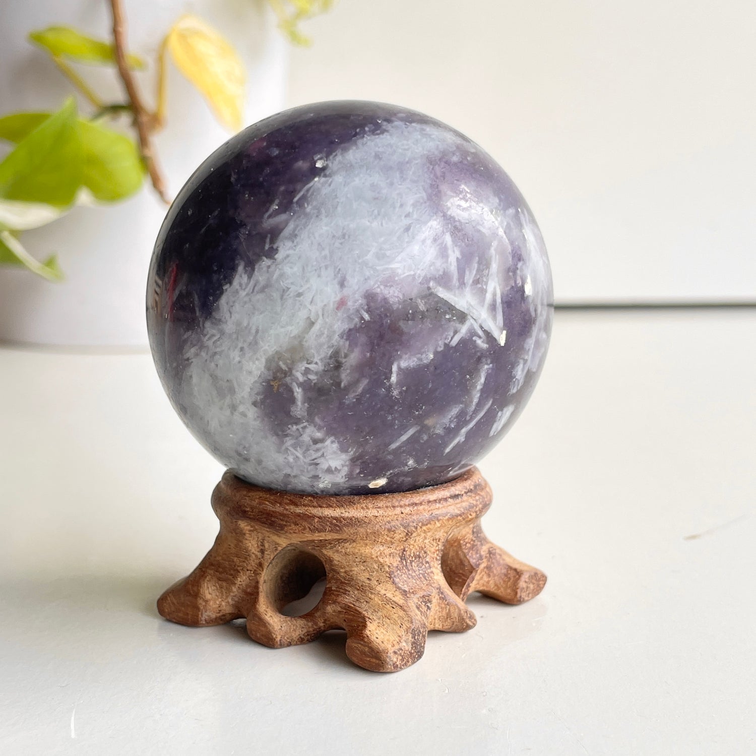 Lepidolite Sphere 6.1cm