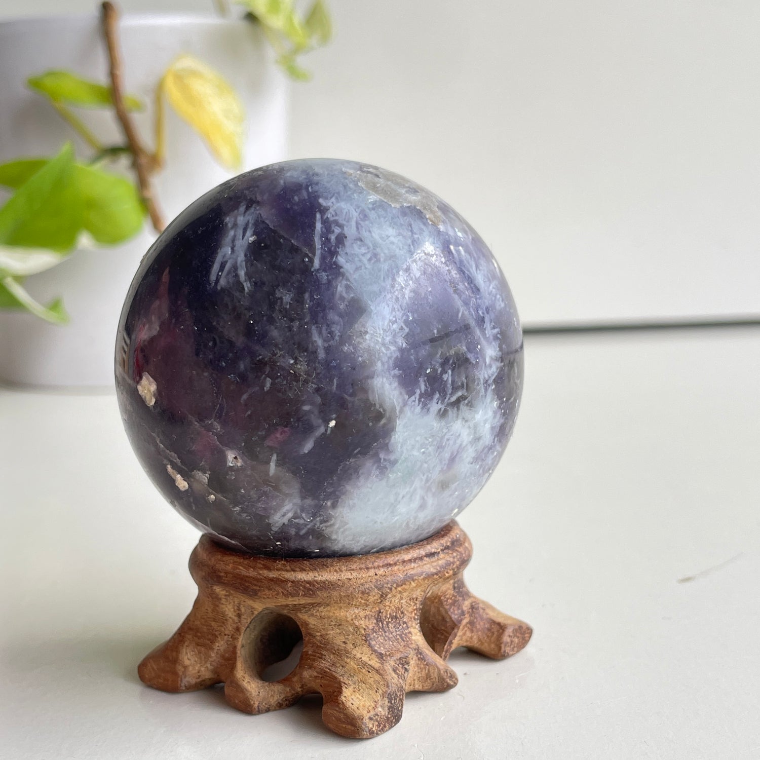 Lepidolite Sphere 6.1cm