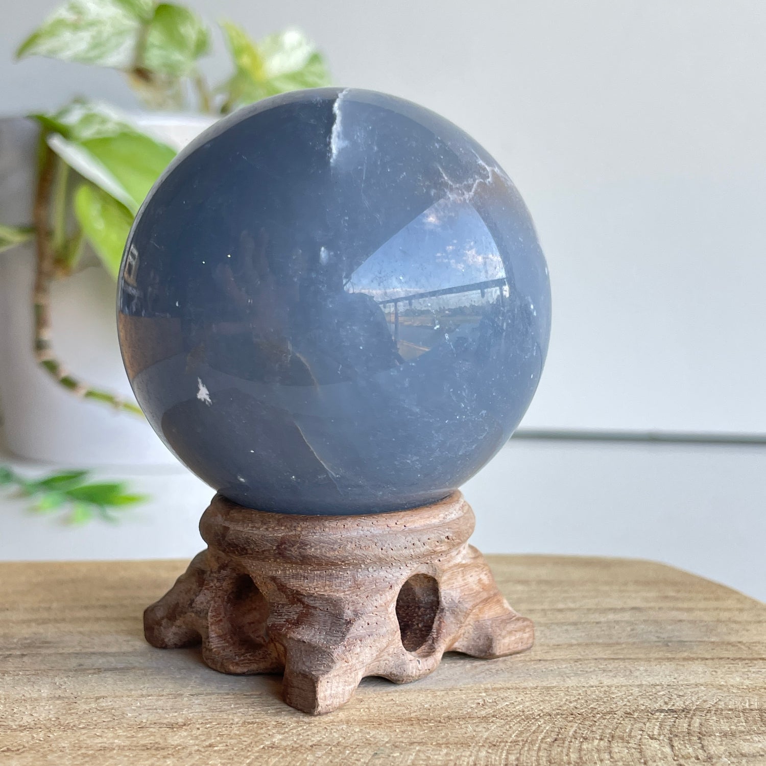 Angelite Sphere 6.5cm