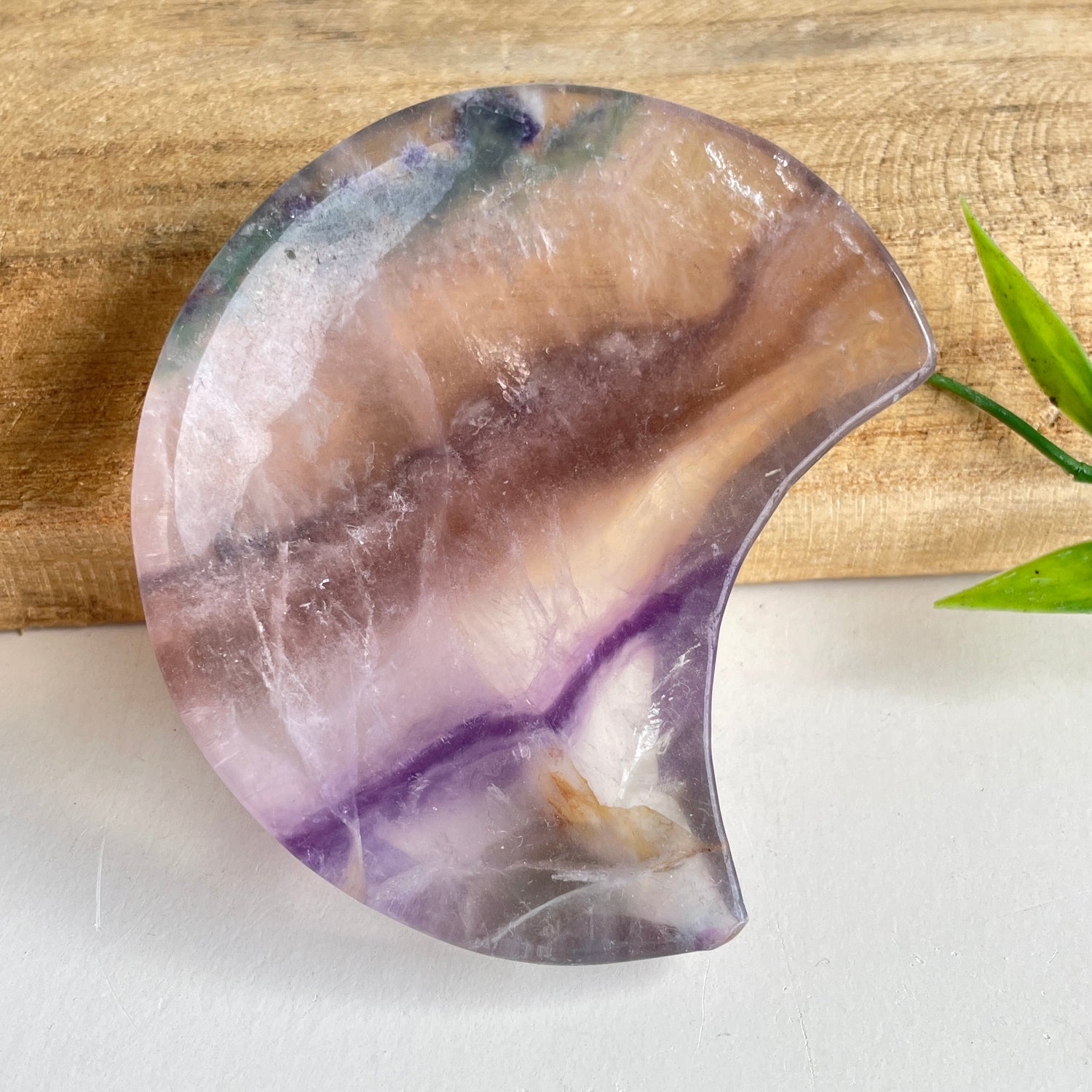 Fluorite Moon Bowl 2