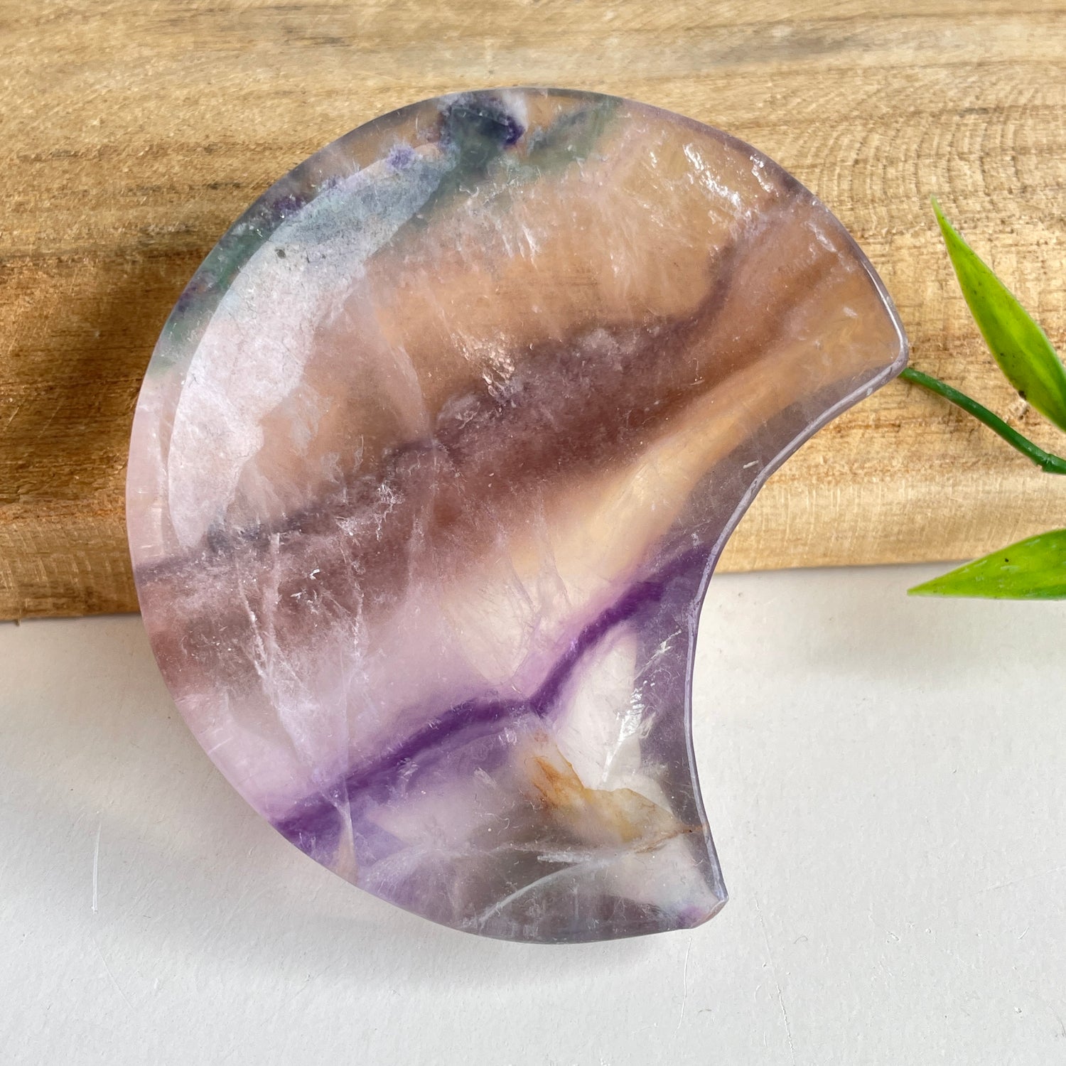 Fluorite Moon Bowl 2