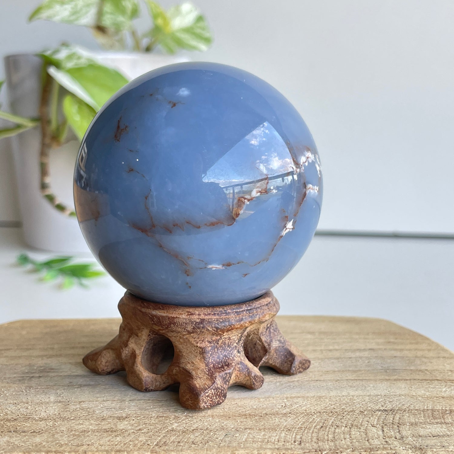 Angelite Sphere 6.6cm