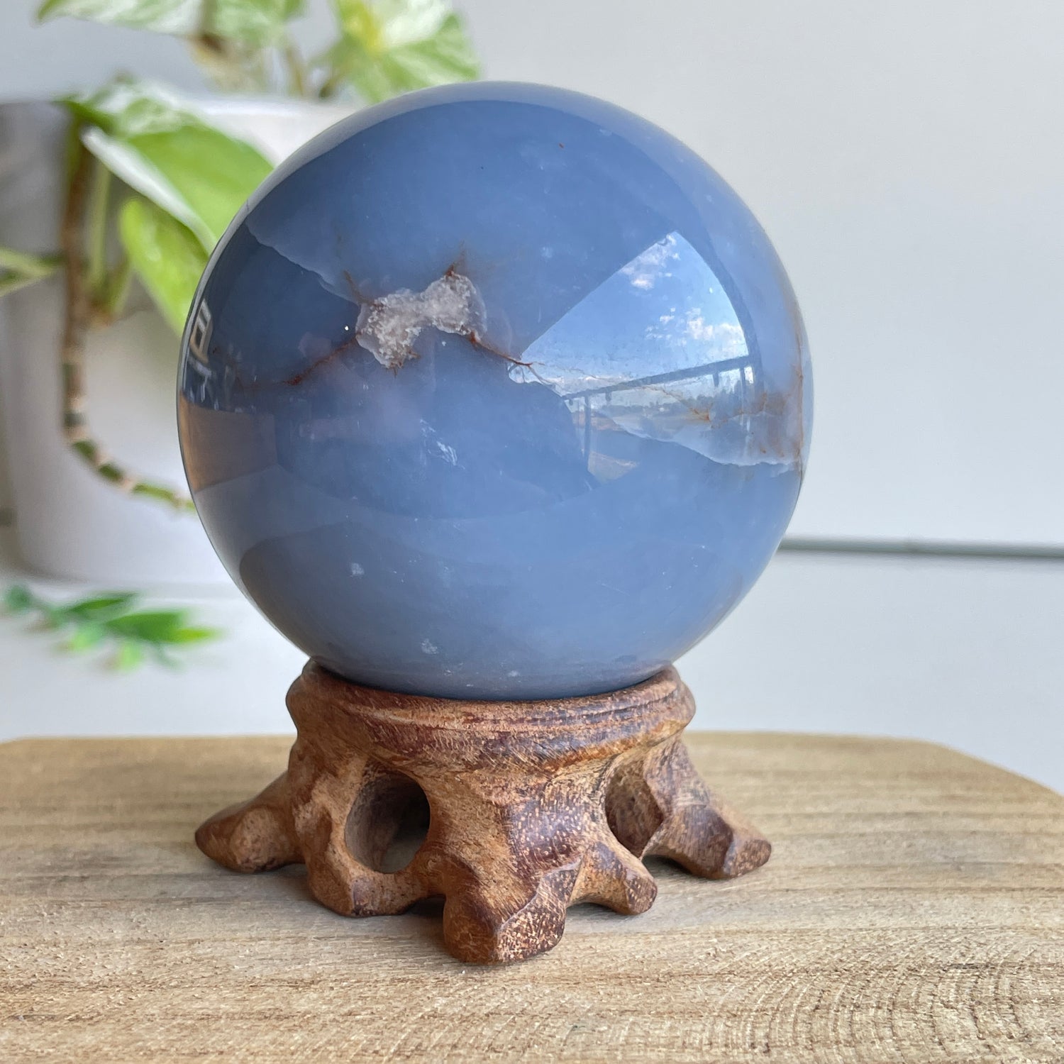 Angelite Sphere 6.6cm