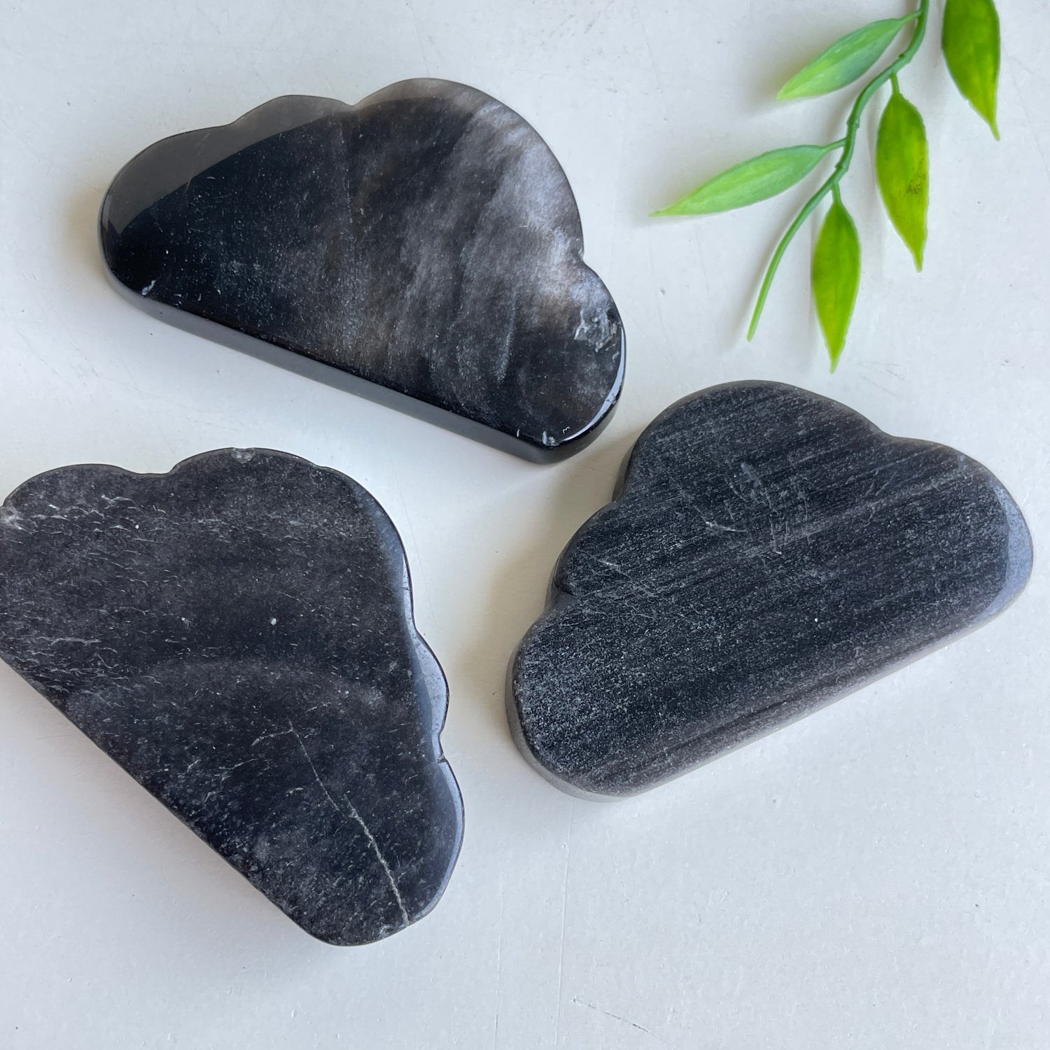 Silver Sheen Obsidian Cloud