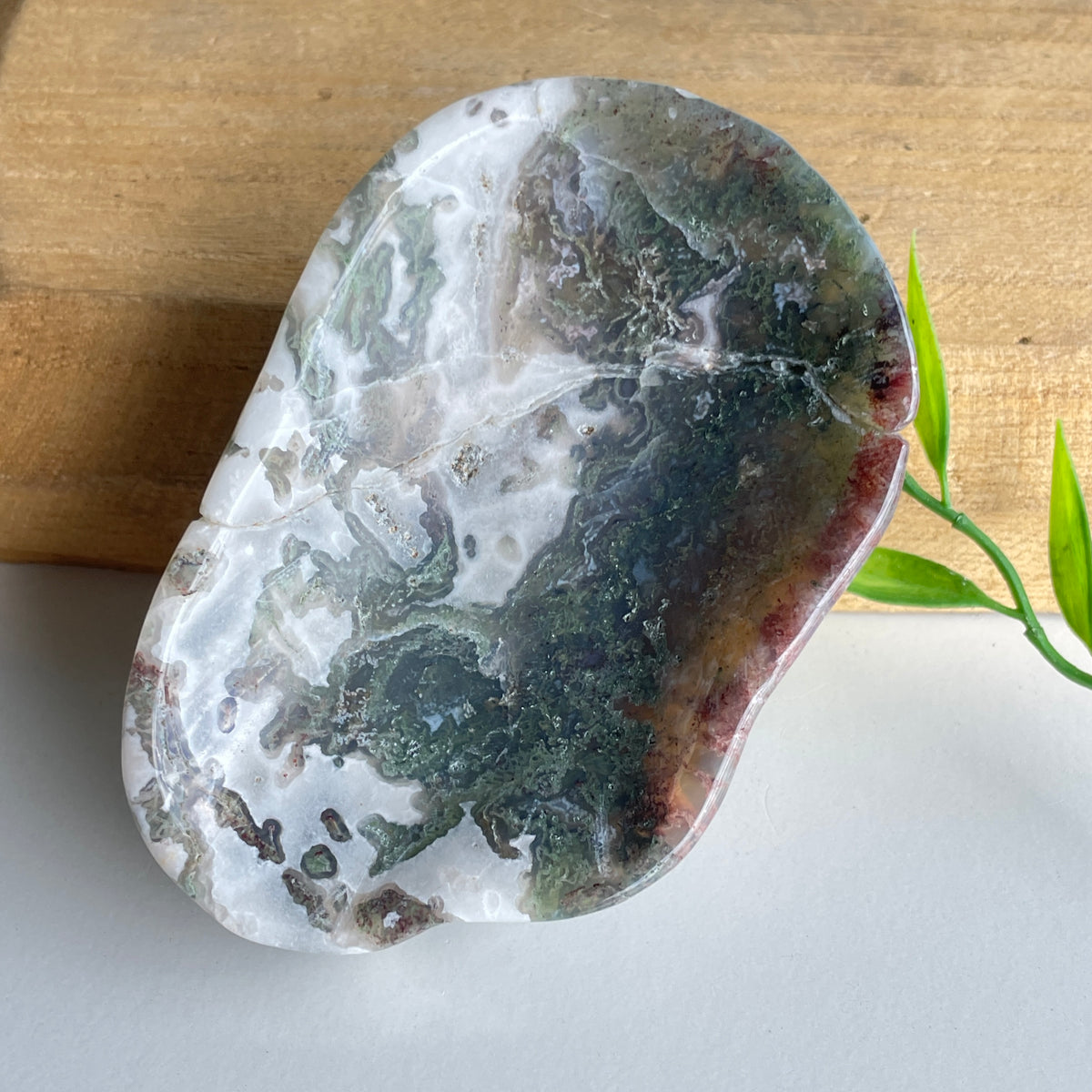 Moss Agate Bowl 144g