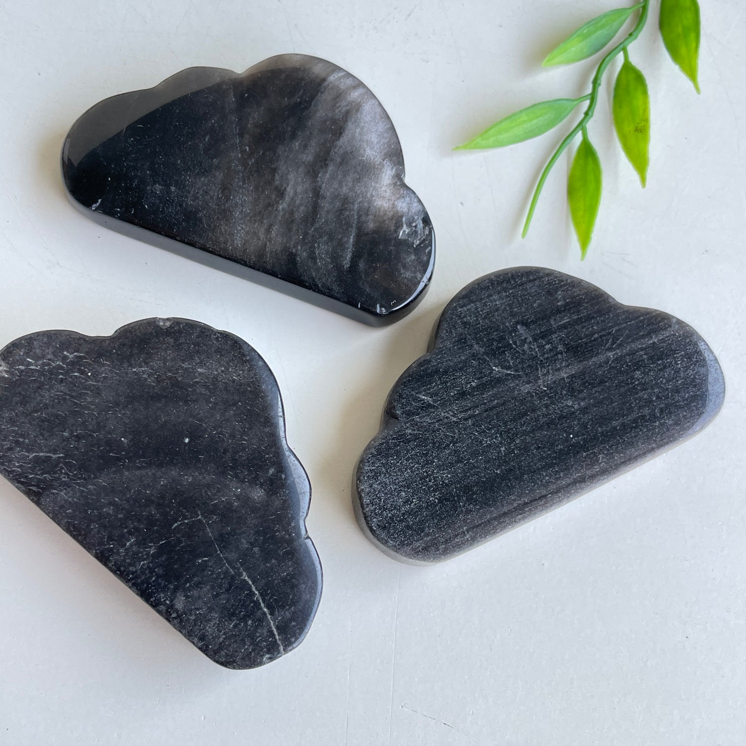 Silver Sheen Obsidian Cloud