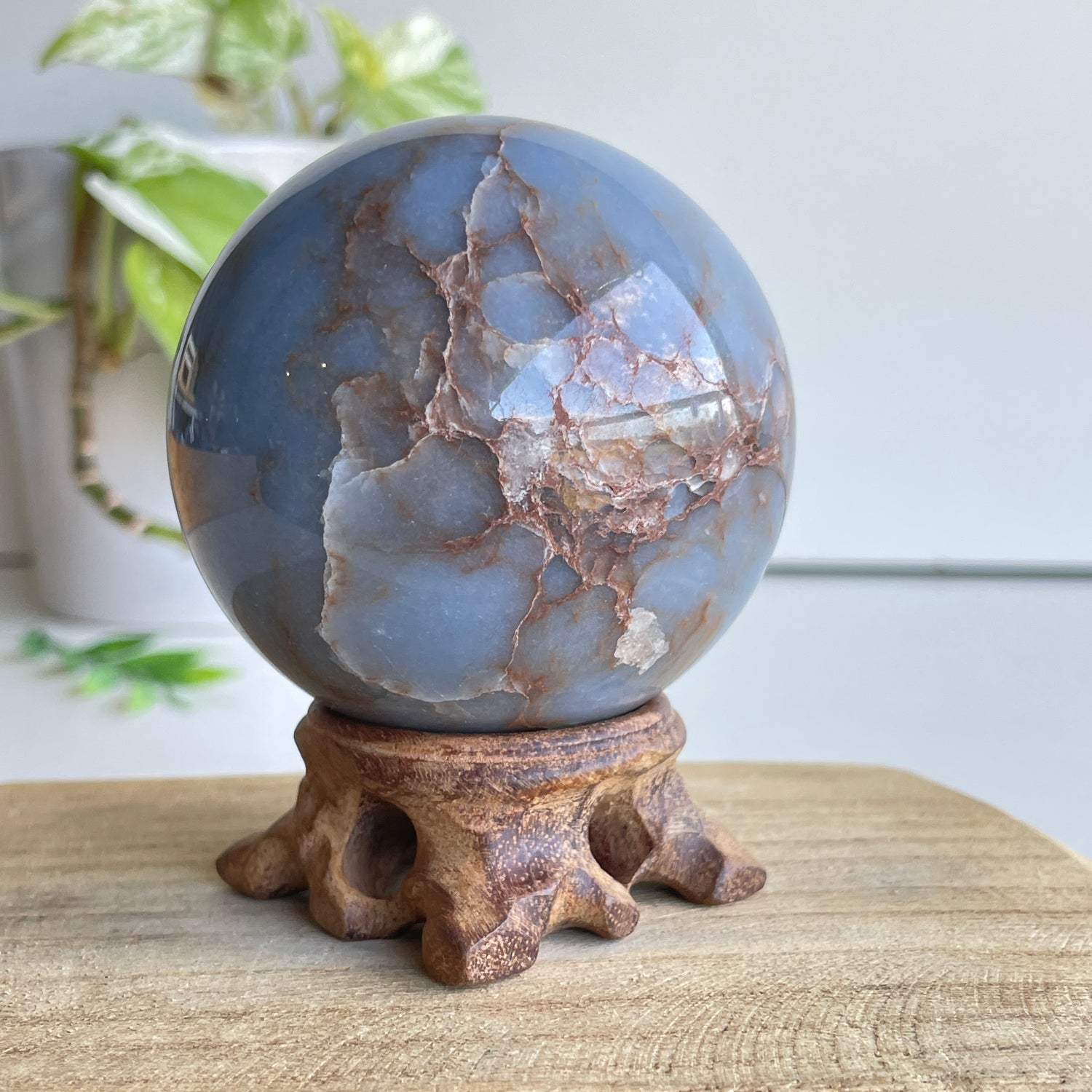 Angelite Sphere 7.2cm