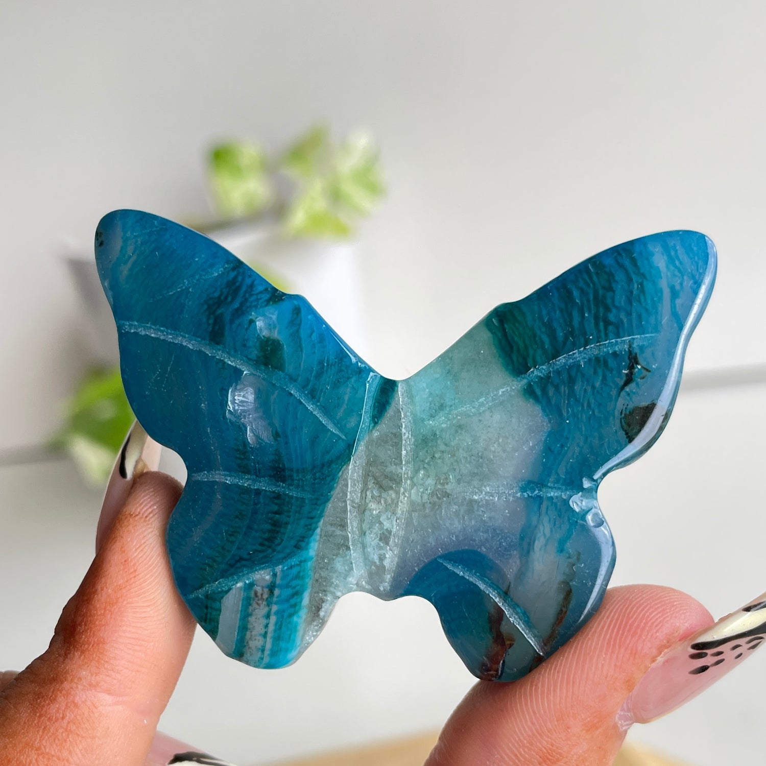 Agate Butterfly 6cm