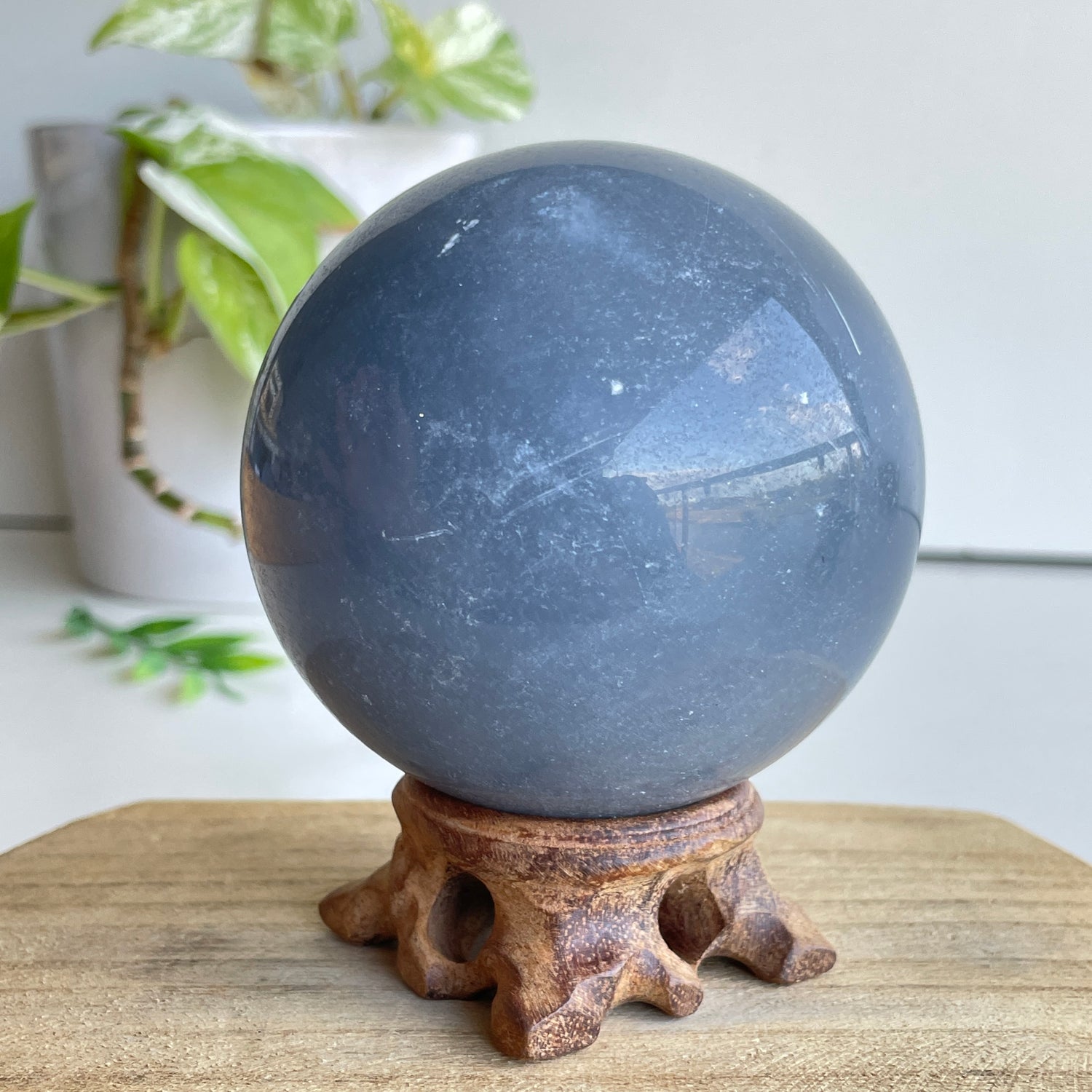 Angelite Sphere 7.6cm