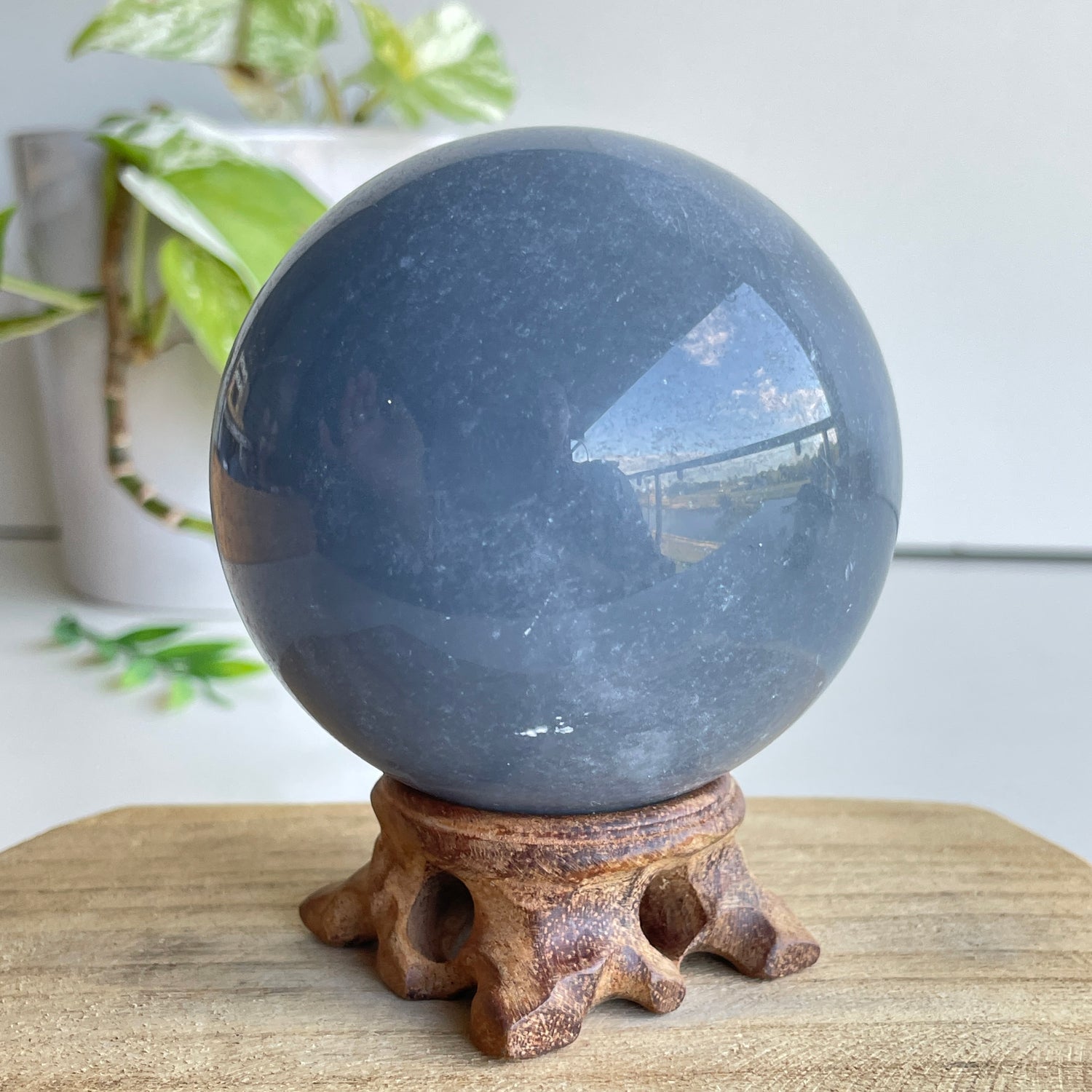 Angelite Sphere 7.6cm