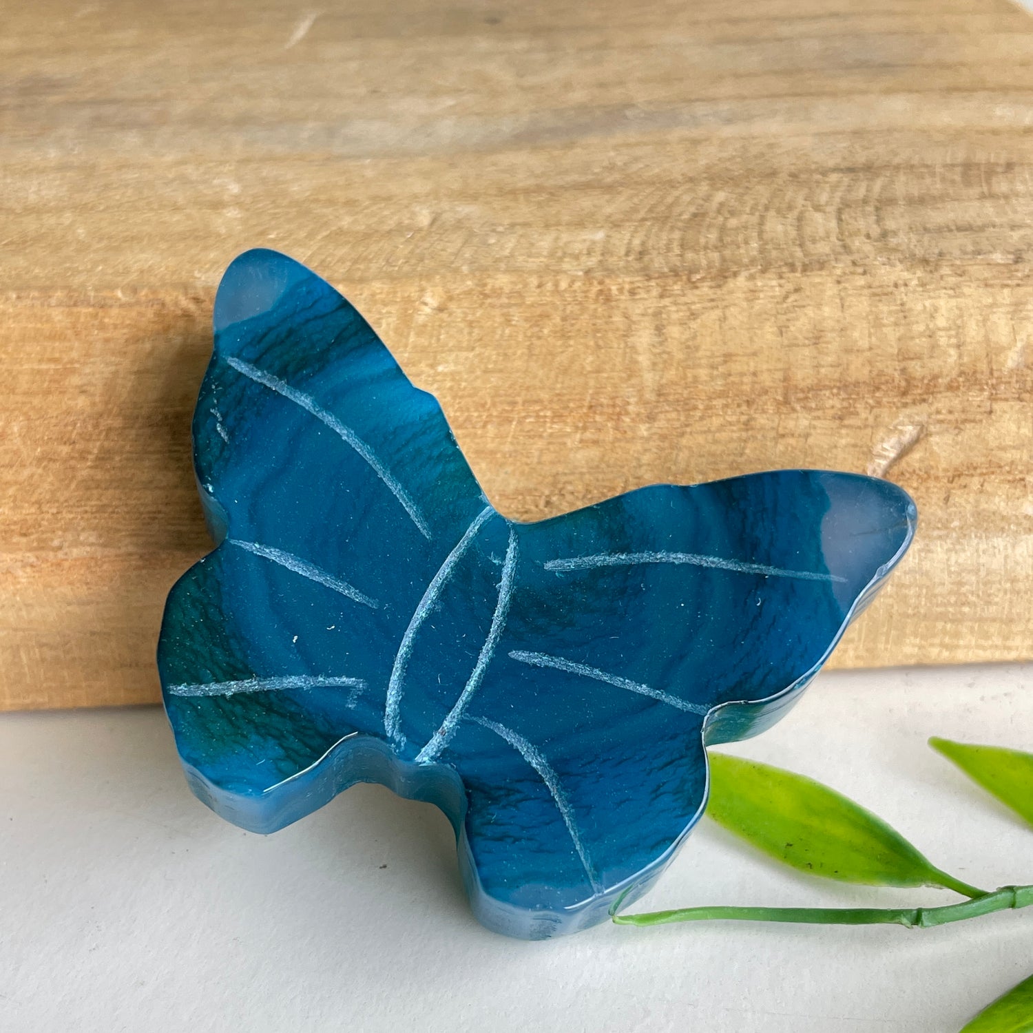 Agate Butterfly 5.9cm
