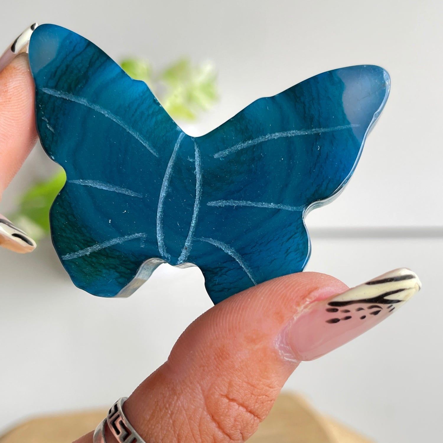 Agate Butterfly 5.9cm