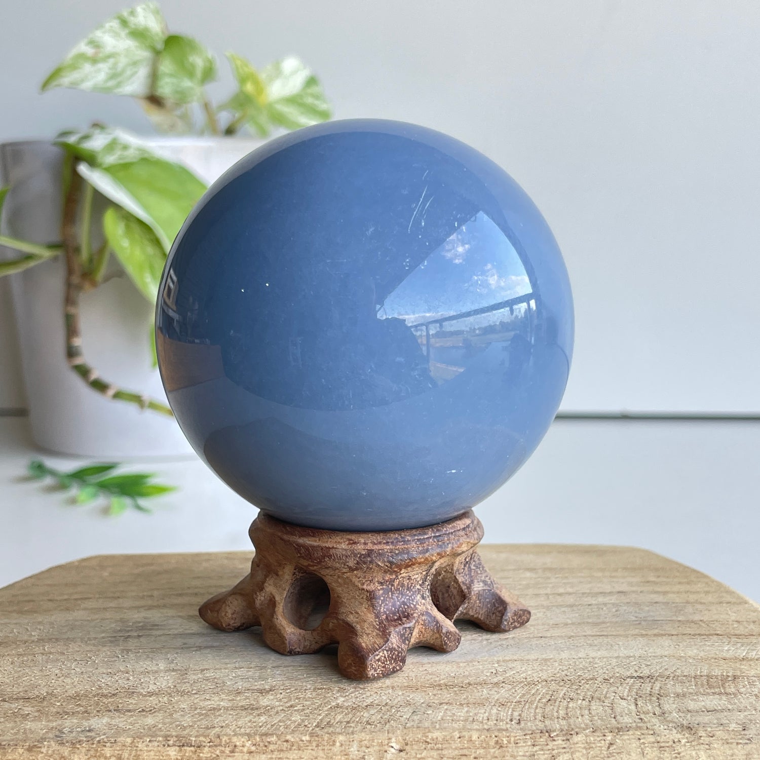 Angelite Sphere 7.5cm