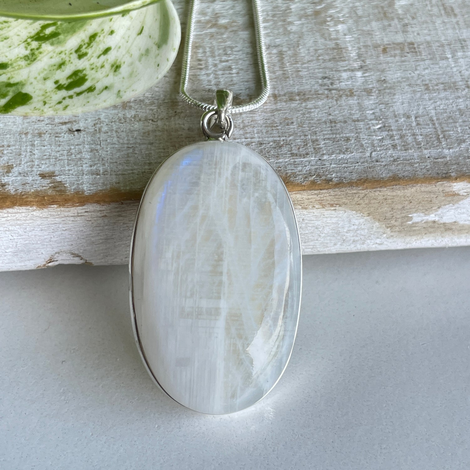 Moonstone Oval Pendant