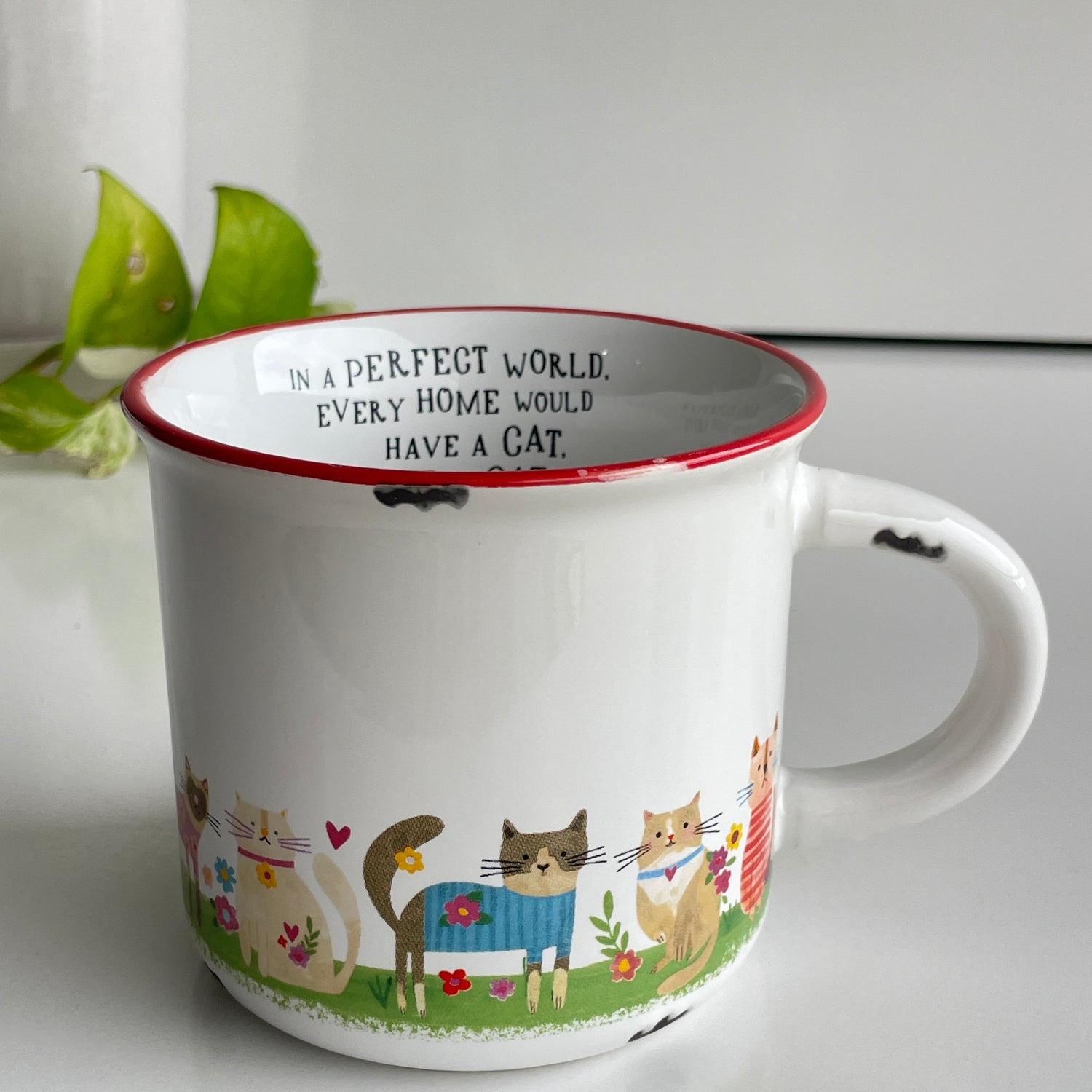 Cat Perfect World Camp Mug MUG000108