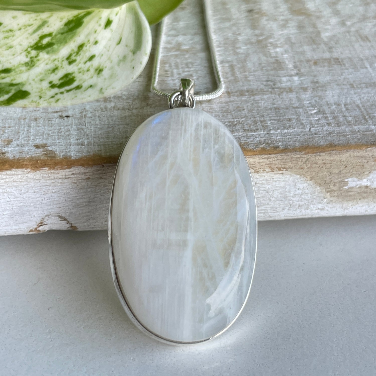 Moonstone Oval Pendant