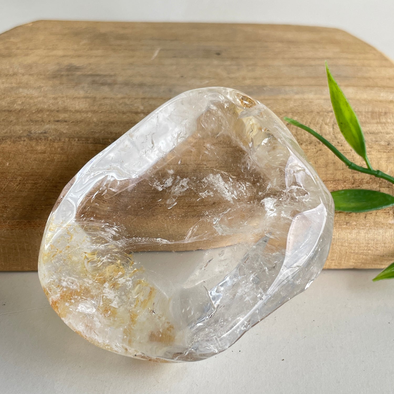 Clear Quartz Bowl 7.6cm