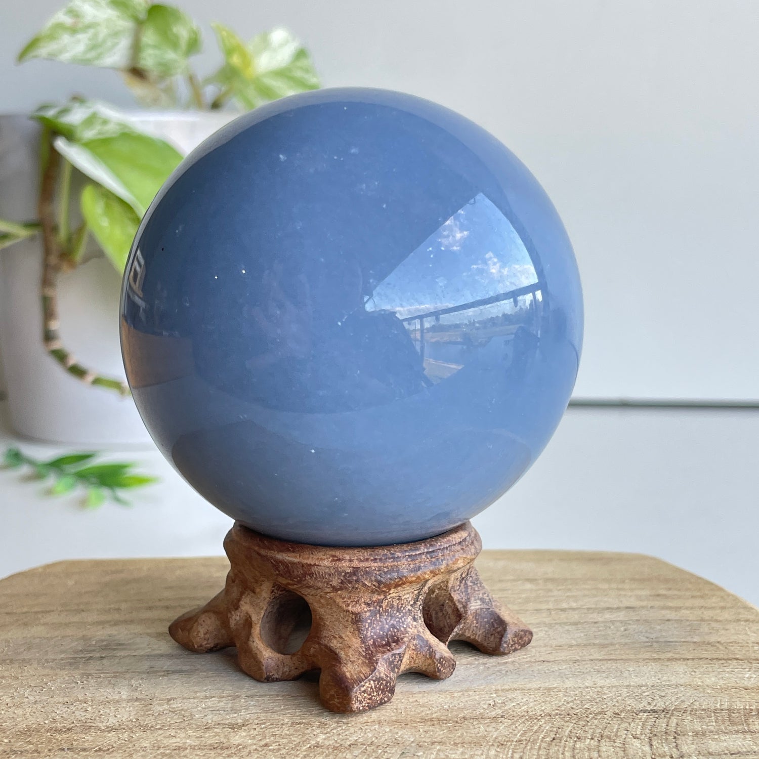 Angelite Sphere 7.5cm