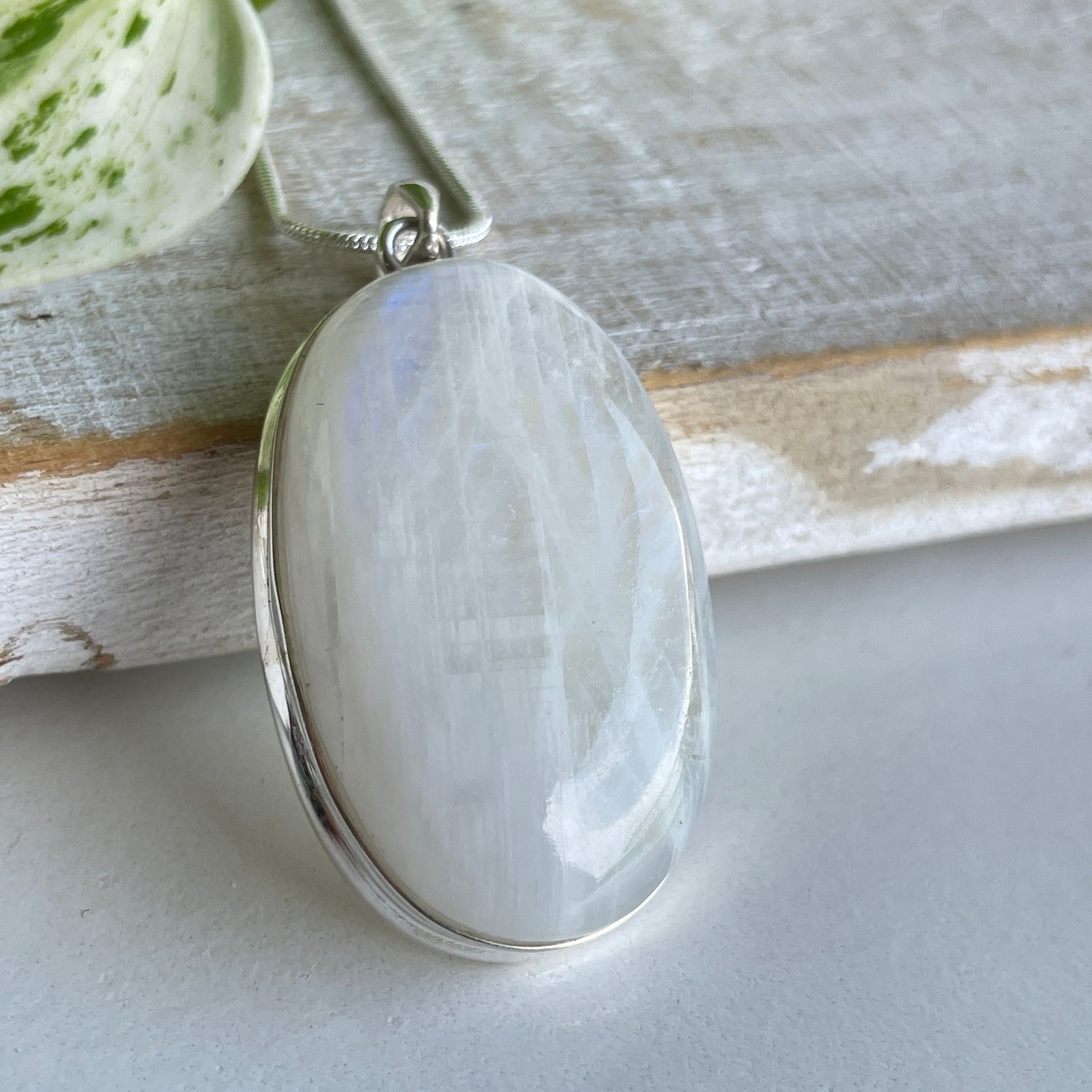 Moonstone Oval Pendant